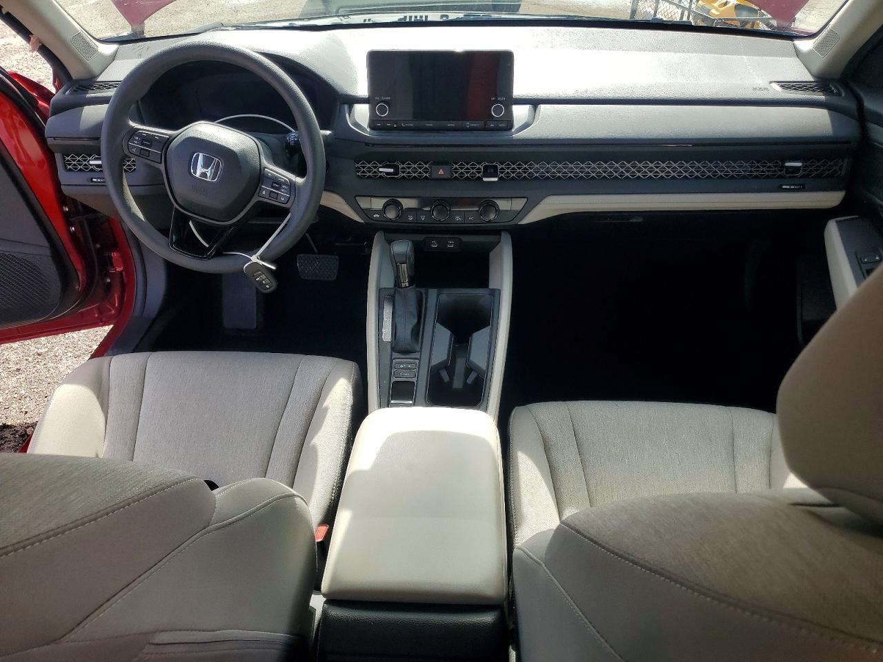 2025 Honda Accord Se Red vin: 1HGCY1F46SA054438