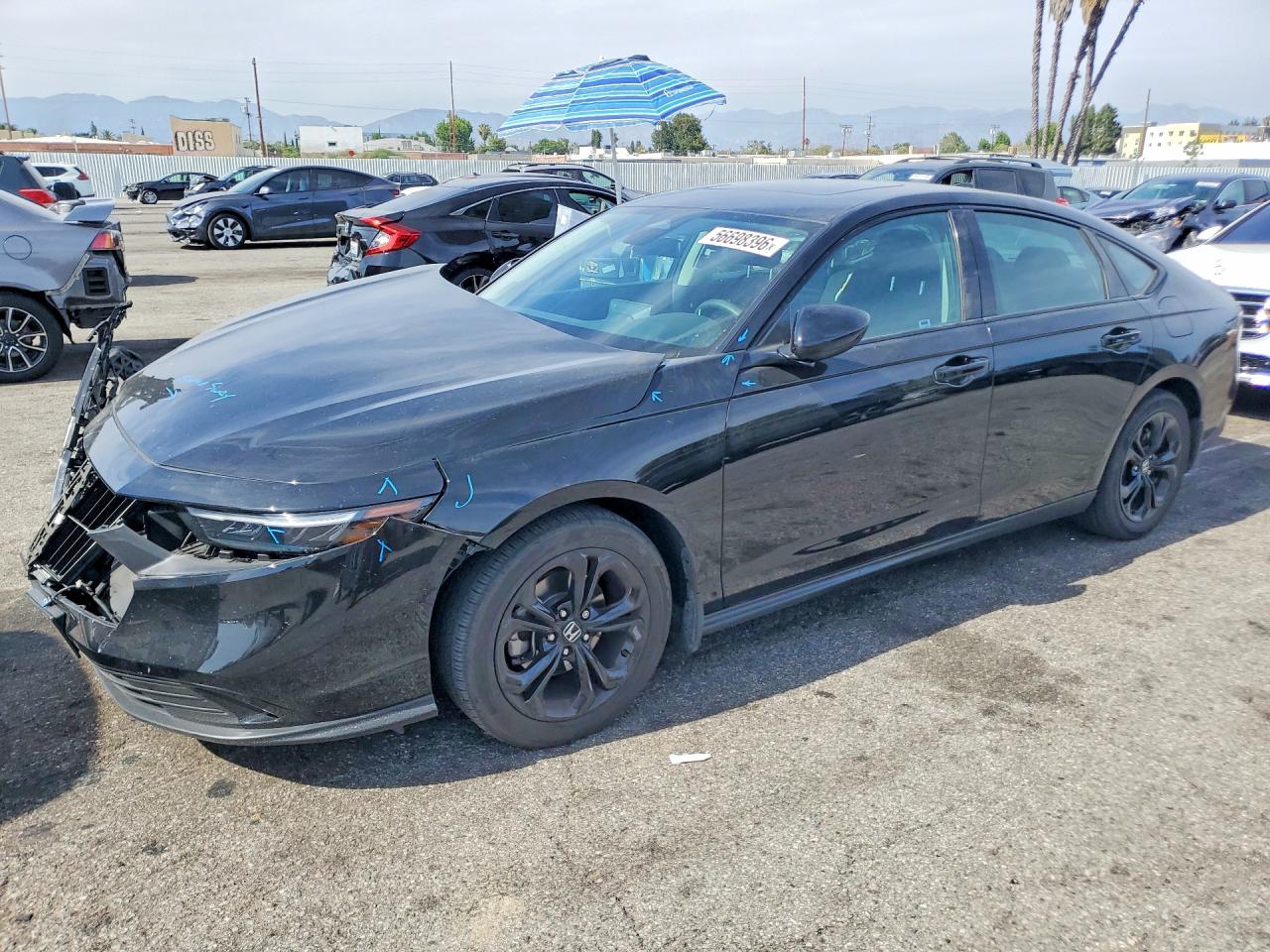 2025 Honda Accord Se Черный vin: 1HGCY1F47SA035977