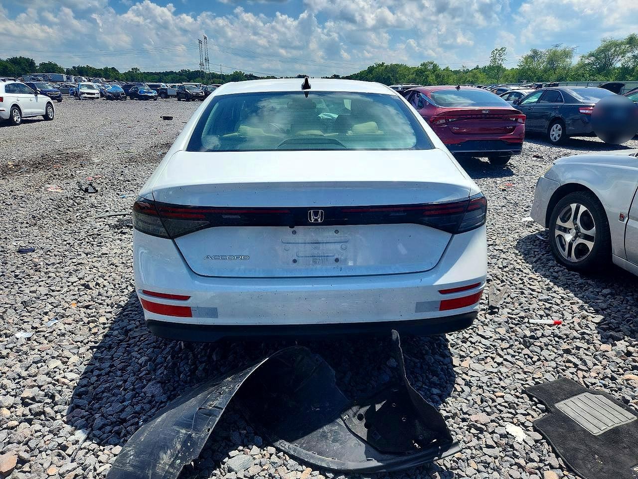 2025 Honda Accord Se Белый vin: 1HGCY1F48SA027161