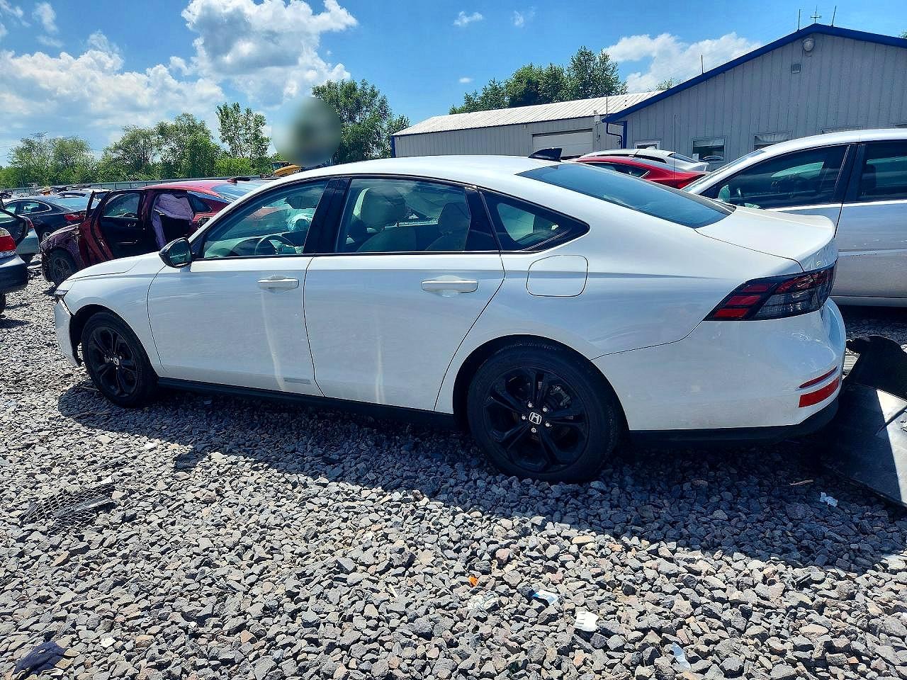 2025 Honda Accord Se Белый vin: 1HGCY1F48SA027161