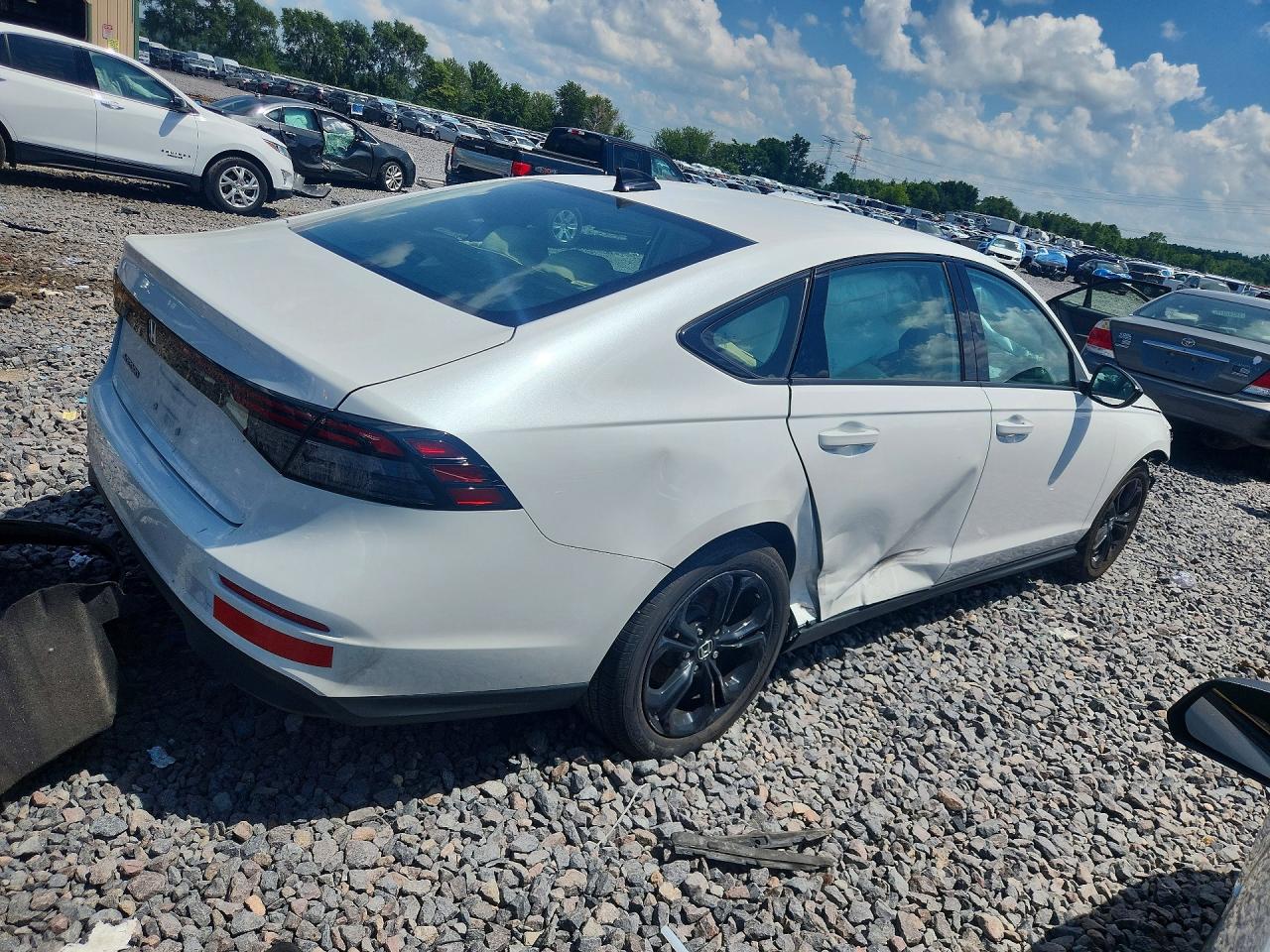 2025 Honda Accord Se Белый vin: 1HGCY1F48SA027161