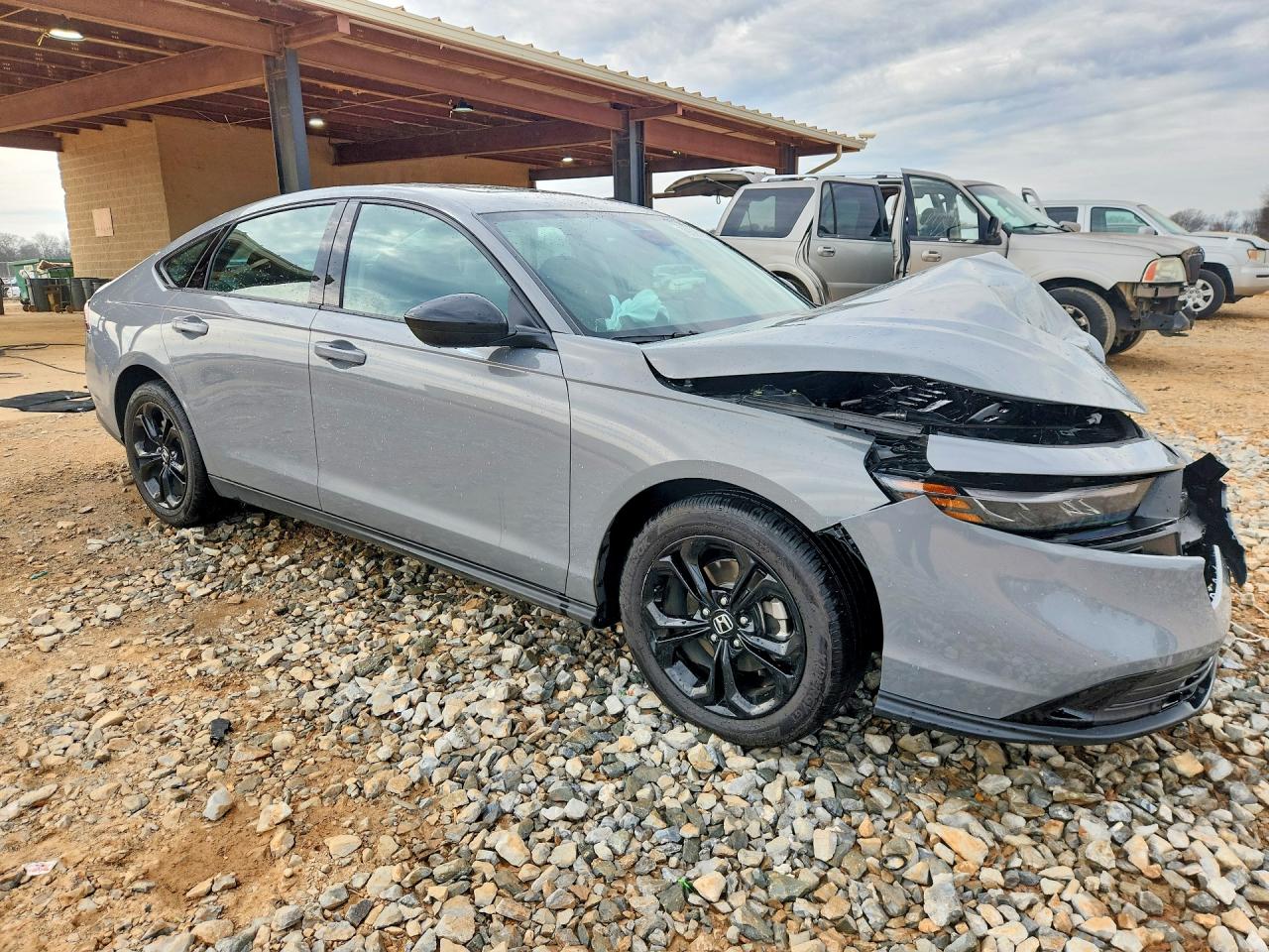 2025 Honda Accord Se Gray vin: 1HGCY1F48SA040461