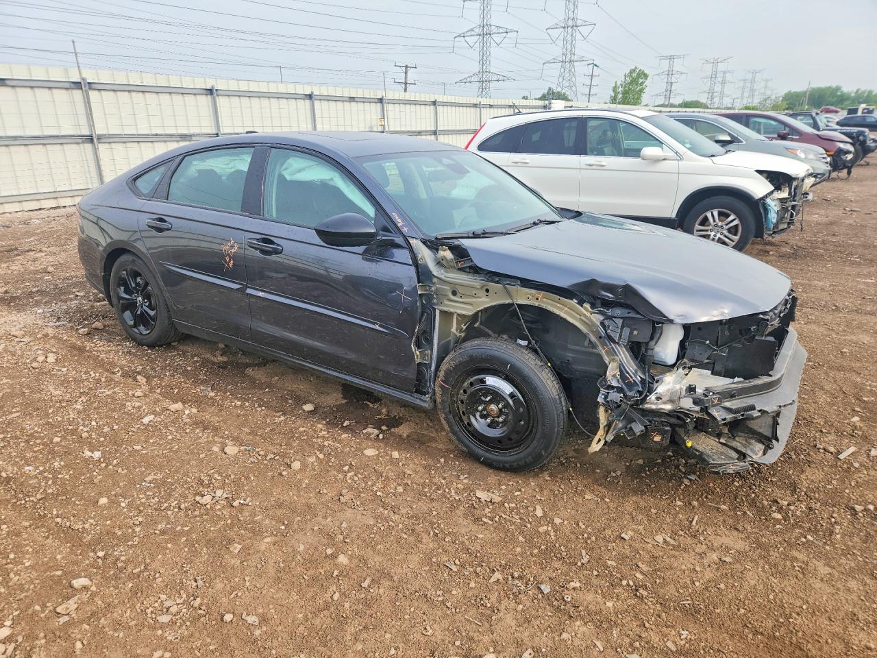 2025 Honda Accord Gray vin: 1HGCY1F49SA047709