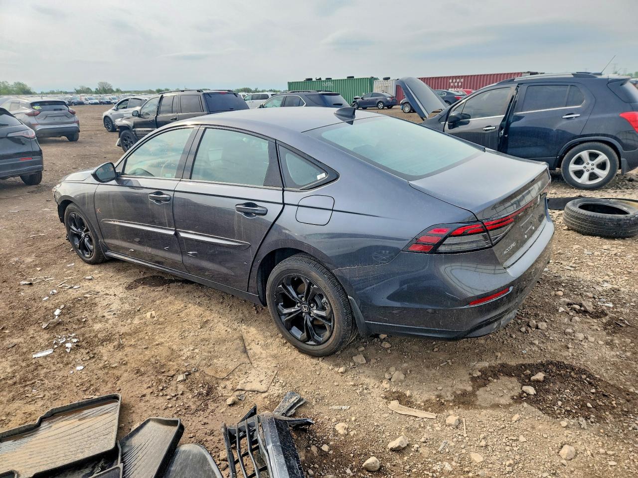 2025 Honda Accord Gray vin: 1HGCY1F49SA047709
