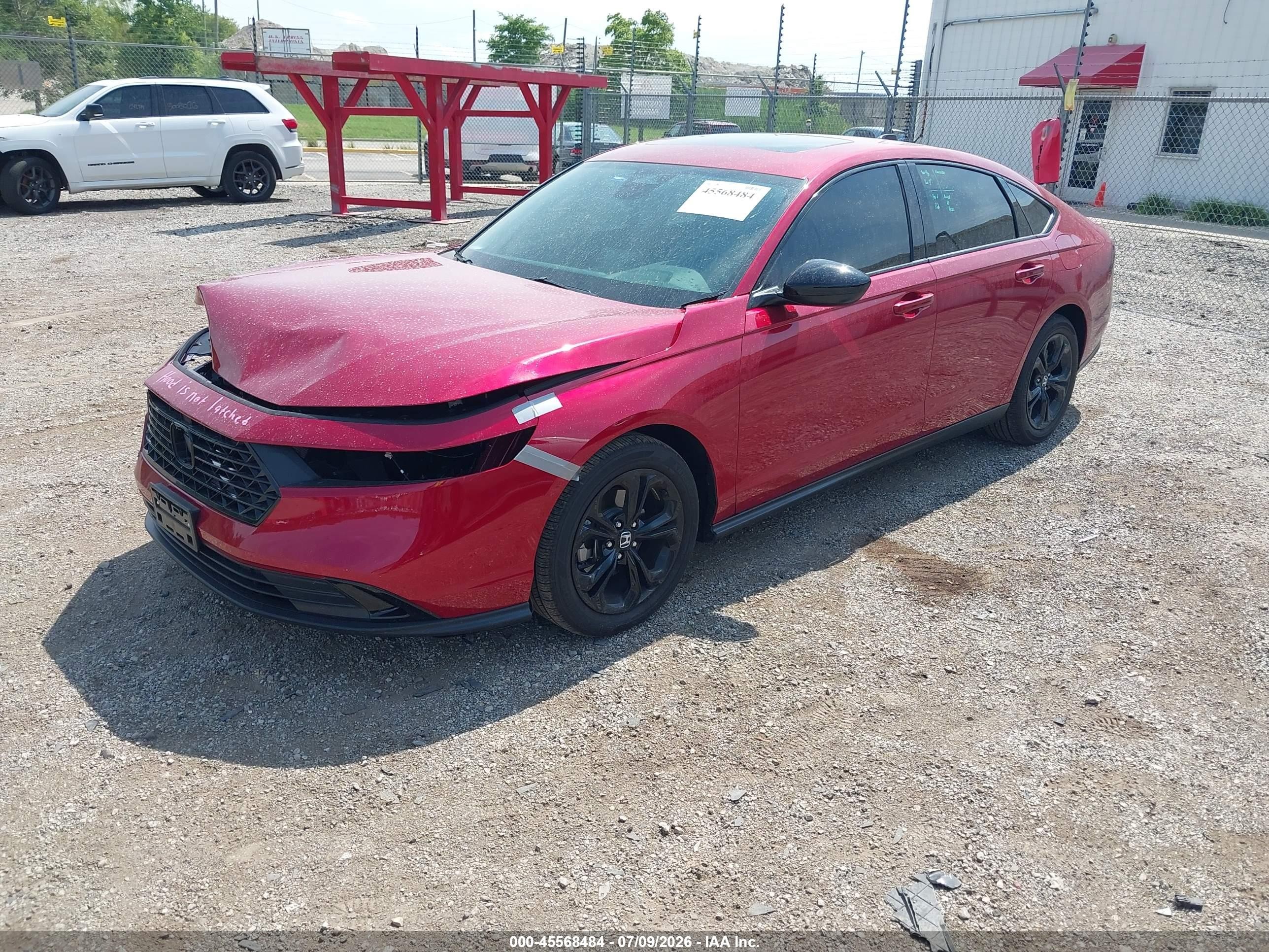 2025 Honda Accord Se Red vin: 1HGCY1F4XSA086275