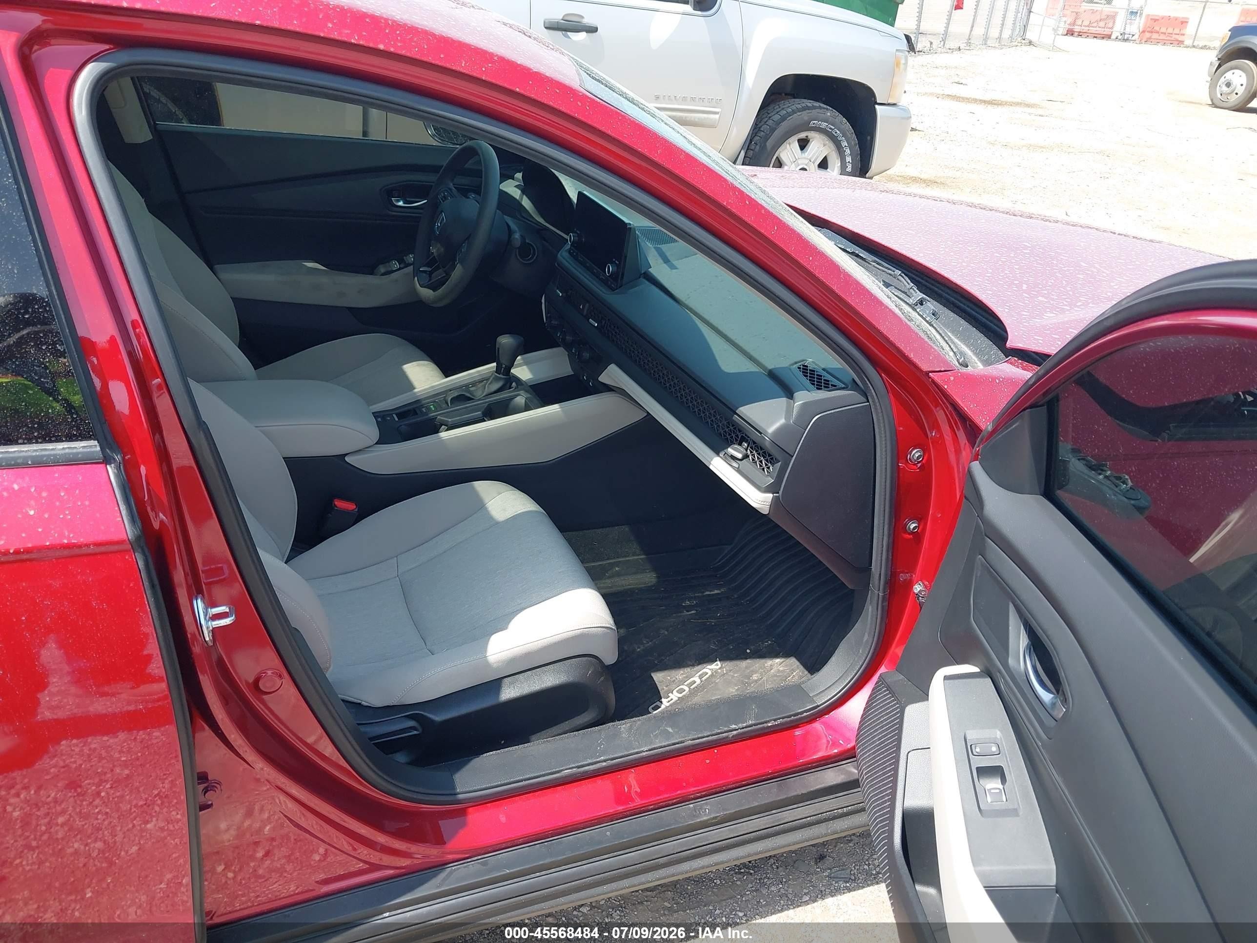 2025 Honda Accord Se Red vin: 1HGCY1F4XSA086275