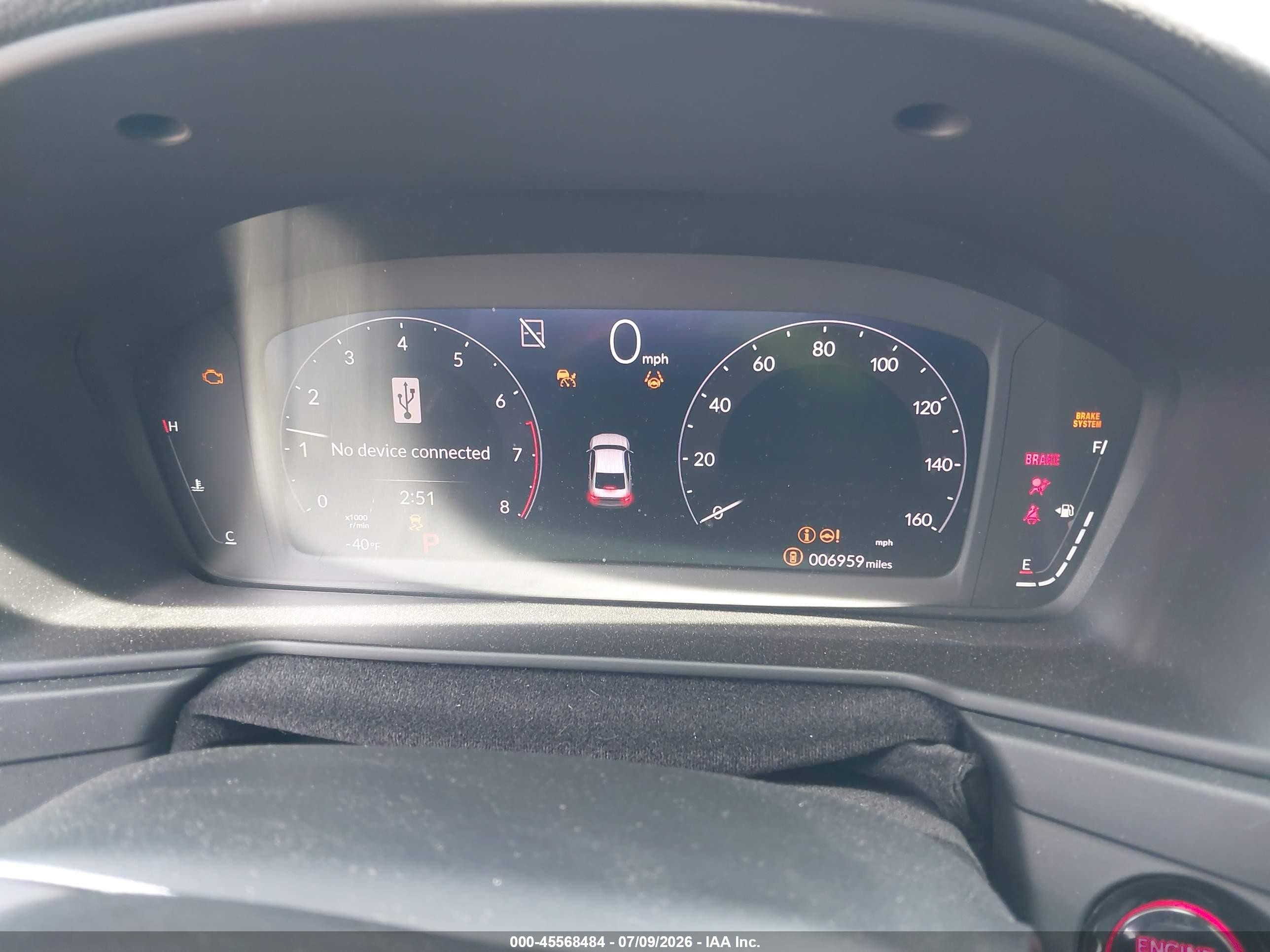 2025 Honda Accord Se Red vin: 1HGCY1F4XSA086275