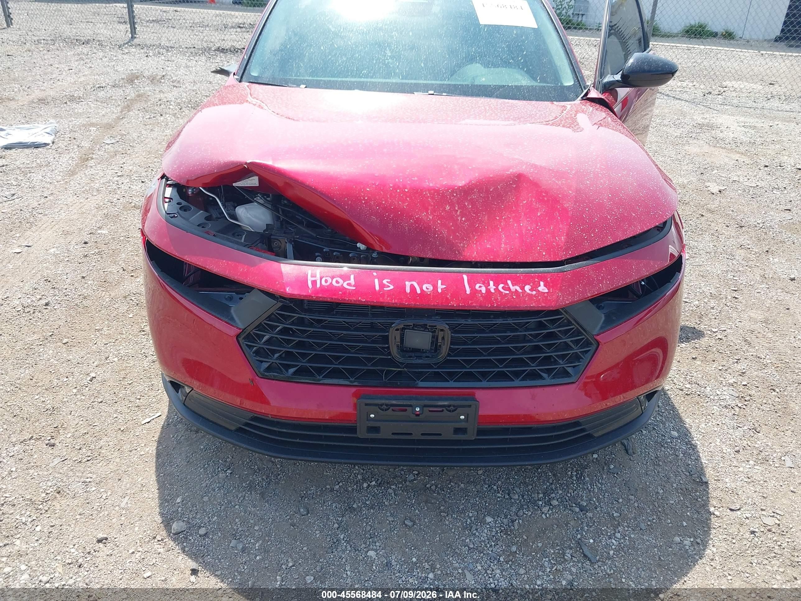 2025 Honda Accord Se Red vin: 1HGCY1F4XSA086275