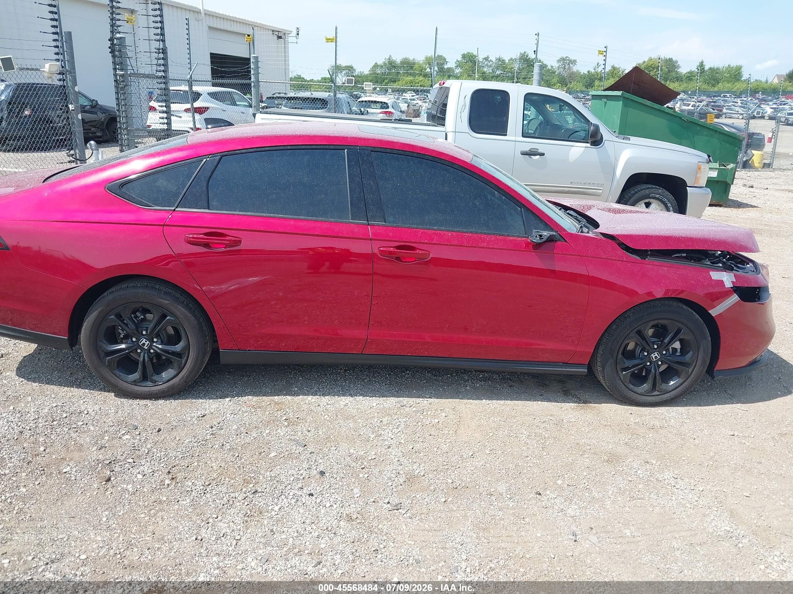 2025 Honda Accord Se Red vin: 1HGCY1F4XSA086275