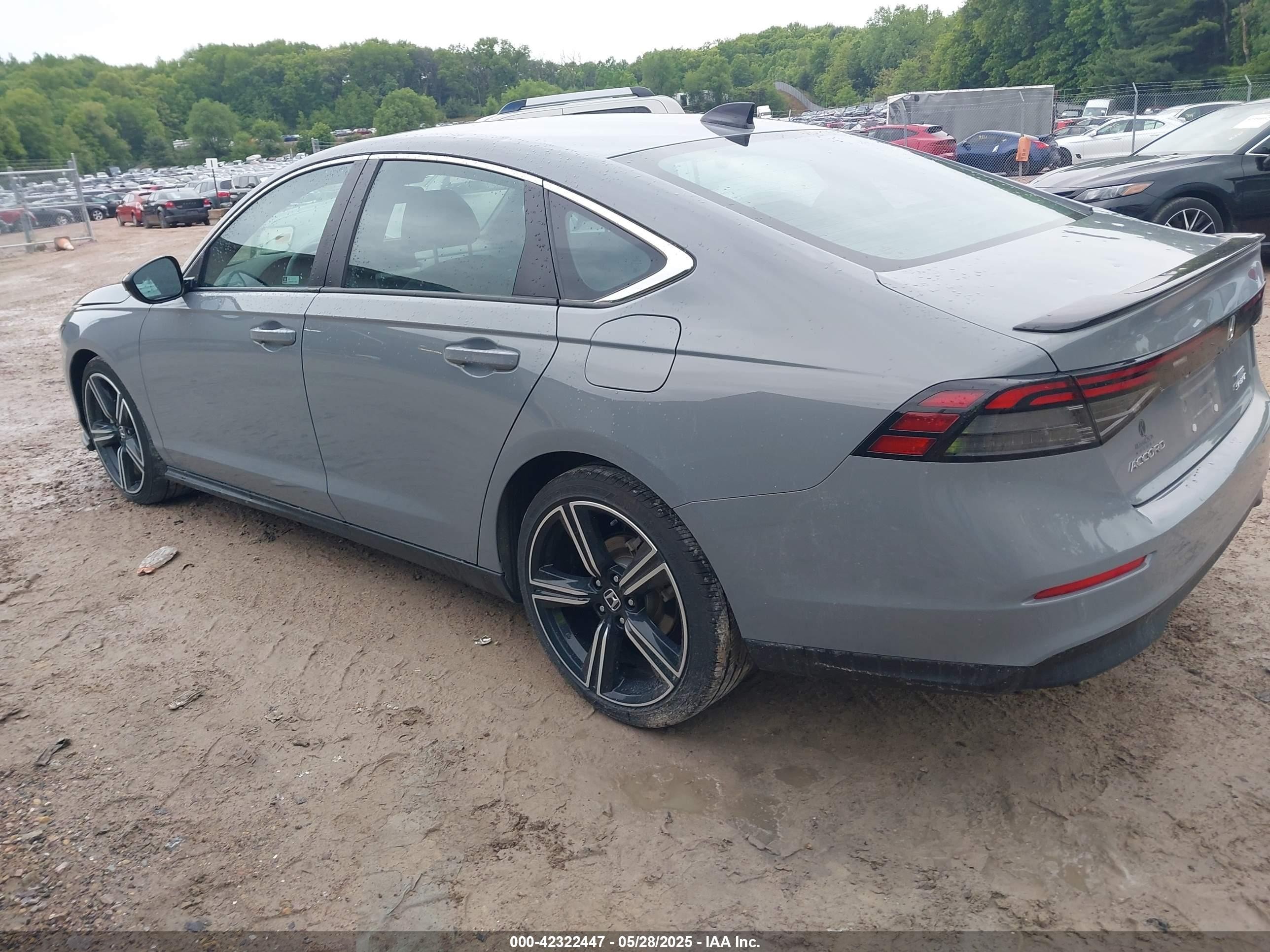 2023 Honda Accord Hybrid Sport Gray vin: 1HGCY2F50PA066896
