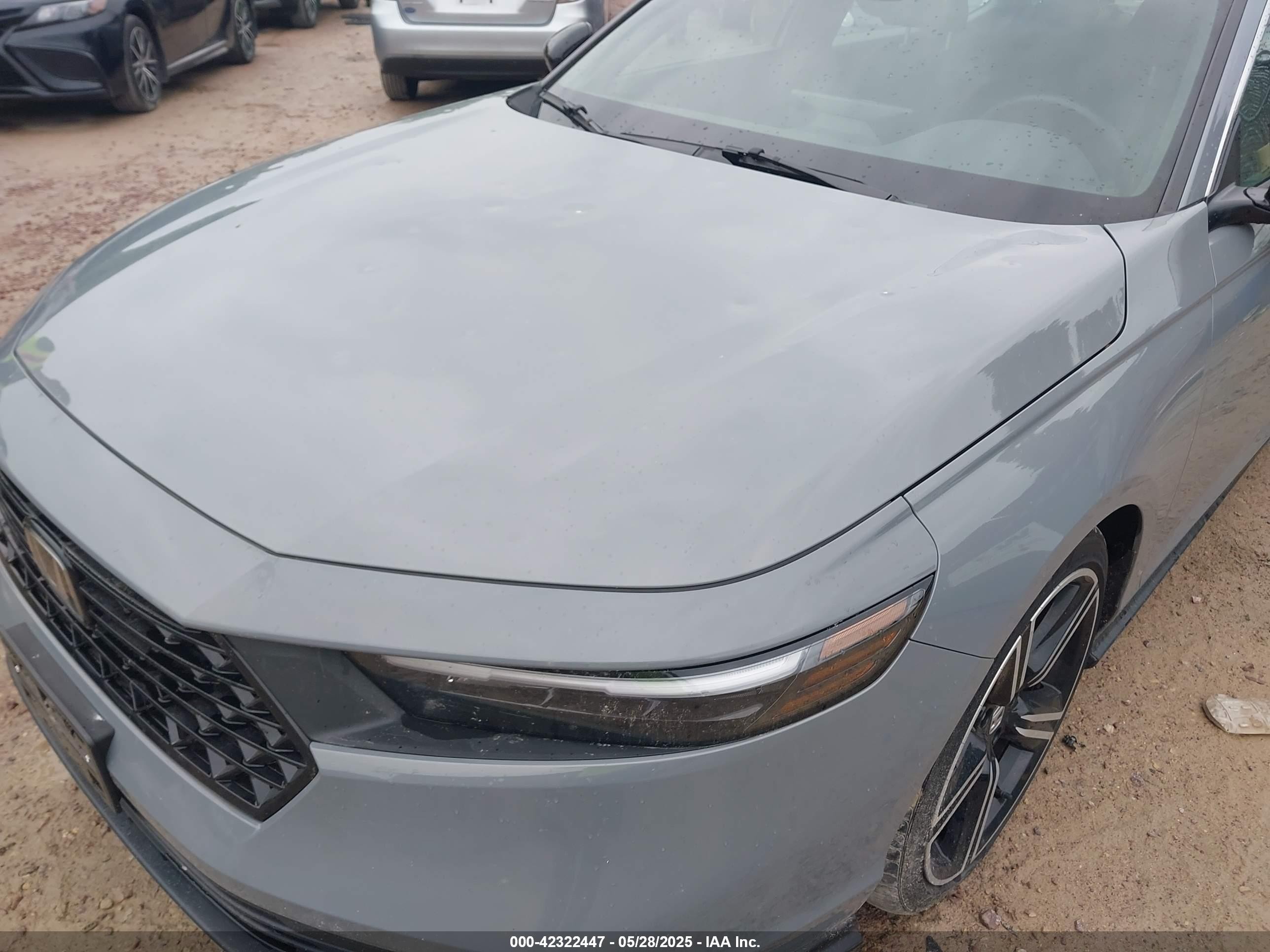 2023 Honda Accord Hybrid Sport Gray vin: 1HGCY2F50PA066896