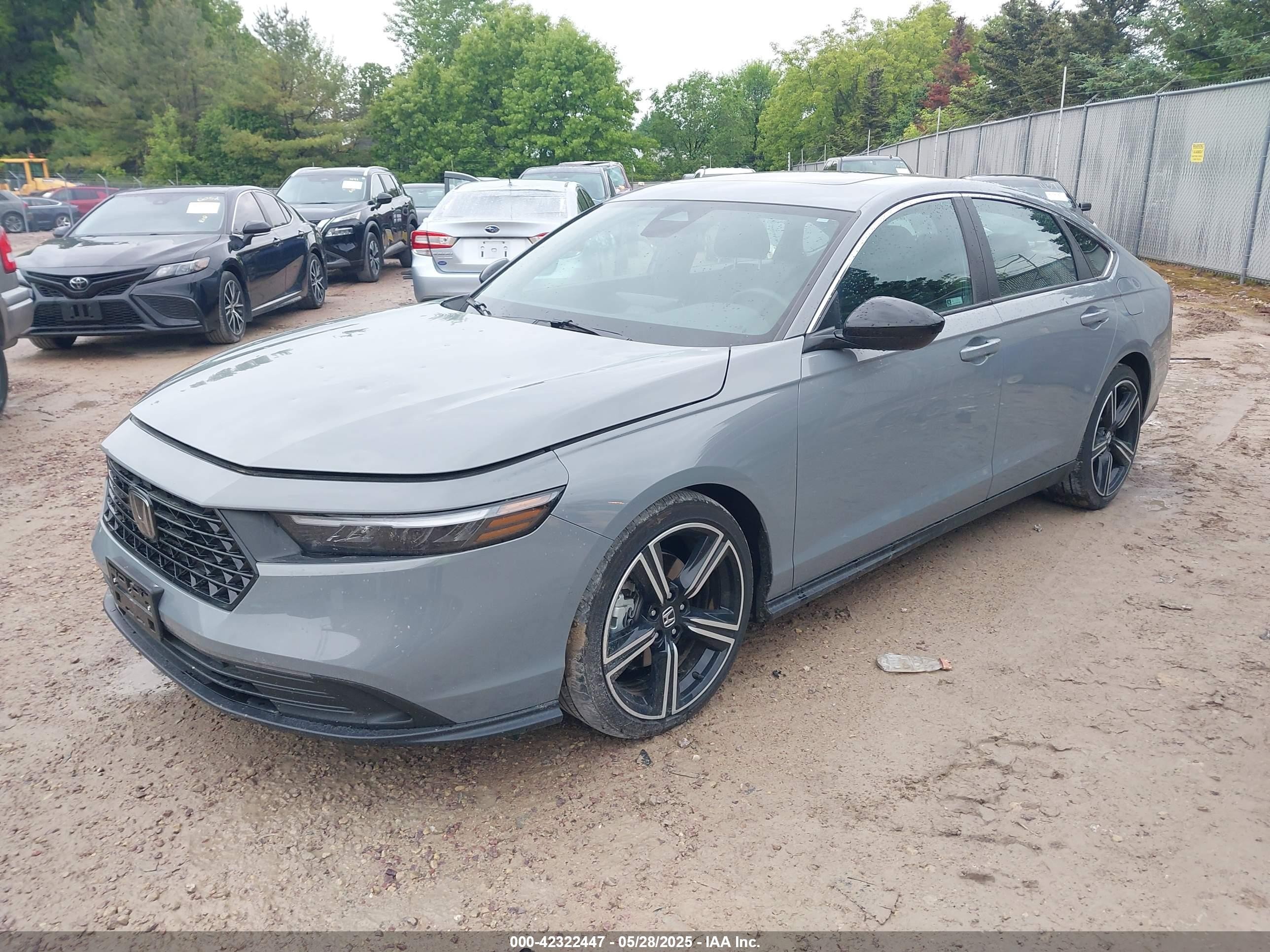 2023 Honda Accord Hybrid Sport Gray vin: 1HGCY2F50PA066896