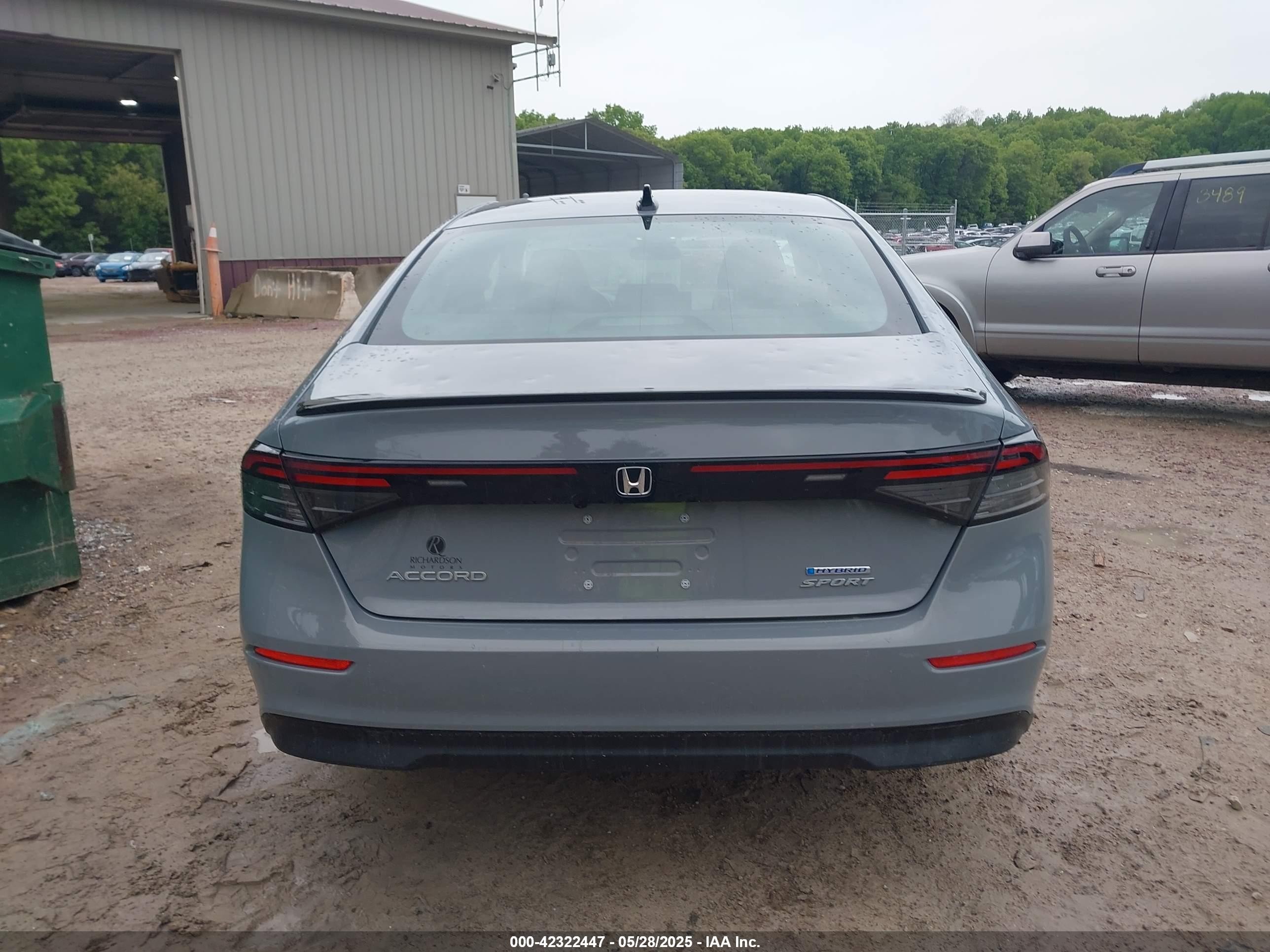2023 Honda Accord Hybrid Sport Gray vin: 1HGCY2F50PA066896