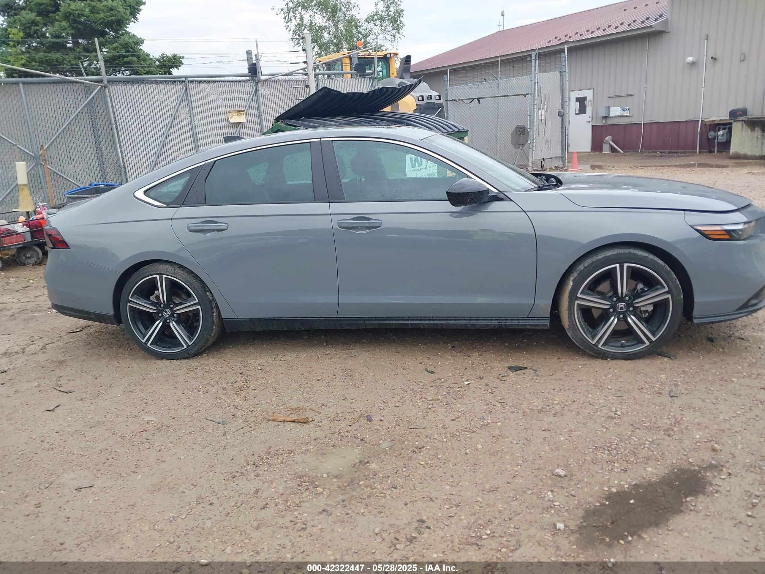 2023 Honda Accord Hybrid Sport Gray vin: 1HGCY2F50PA066896