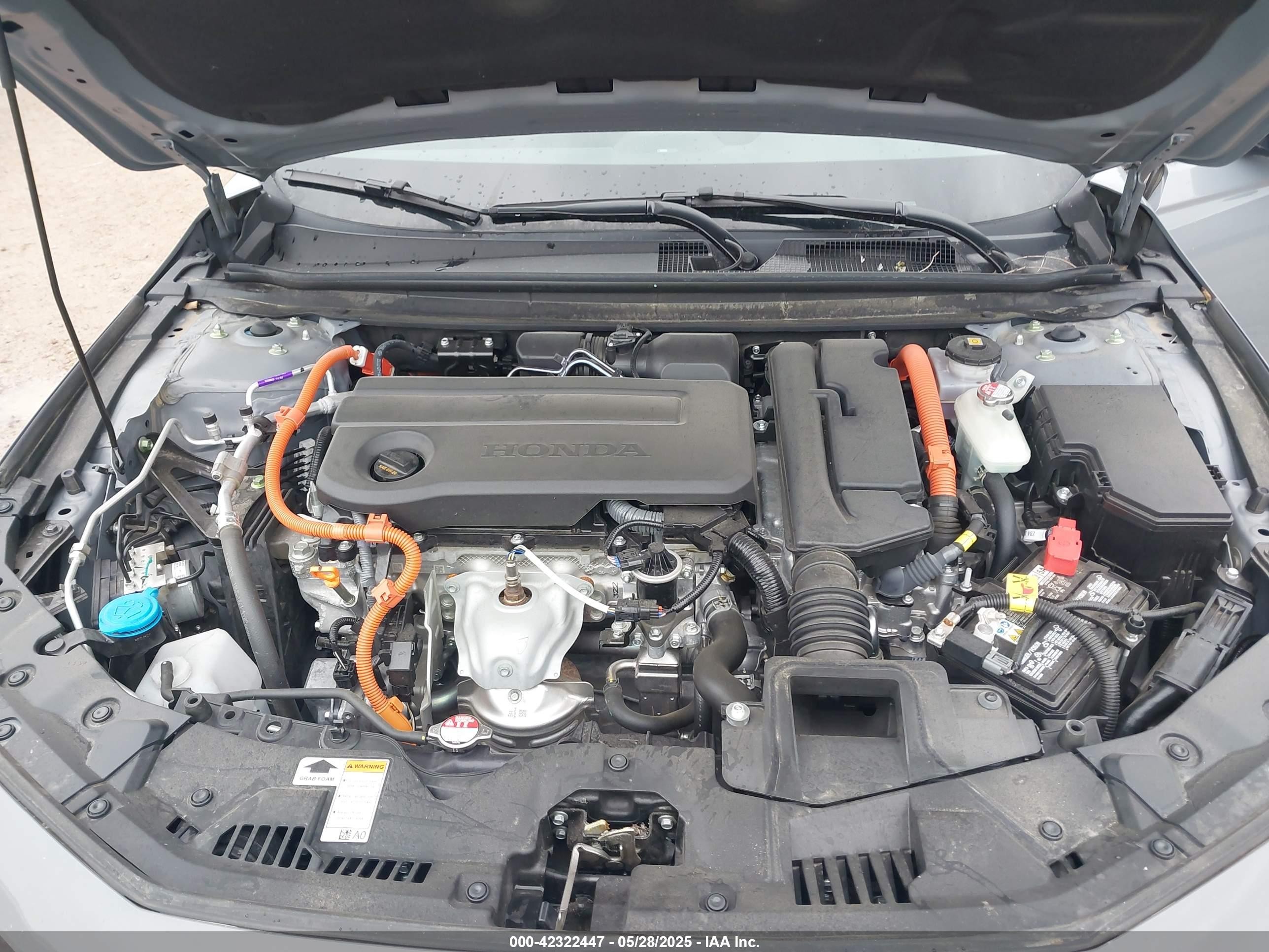 2023 Honda Accord Hybrid Sport Gray vin: 1HGCY2F50PA066896
