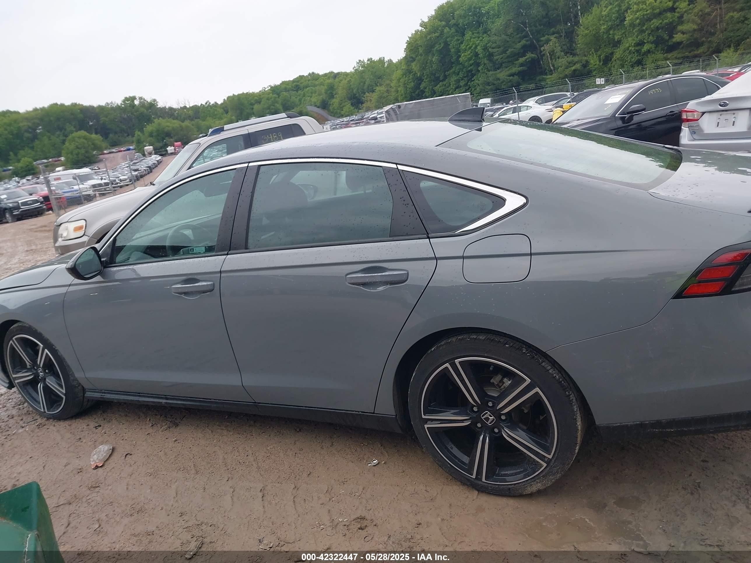2023 Honda Accord Hybrid Sport Gray vin: 1HGCY2F50PA066896