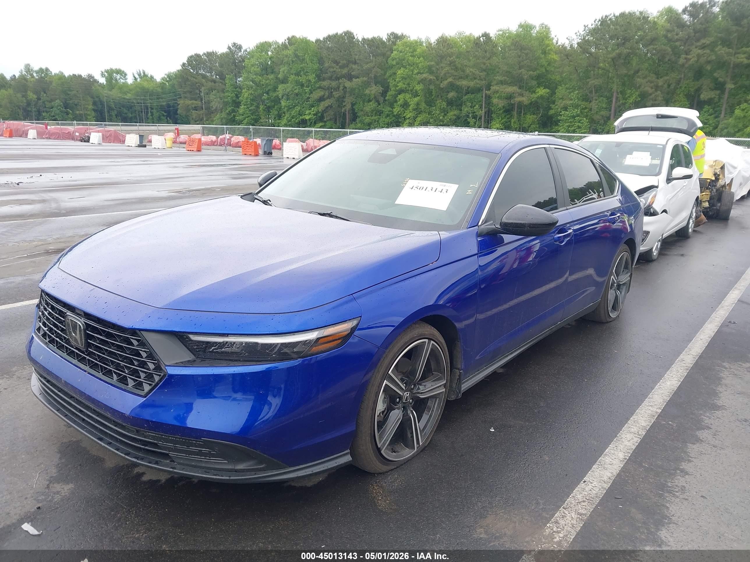 2025 Honda Accord Hybrid Sport Синий vin: 1HGCY2F50SA038296