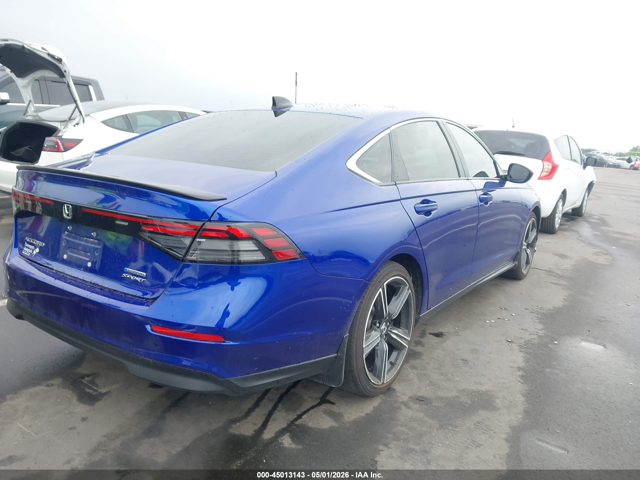 2025 Honda Accord Hybrid Sport Синий vin: 1HGCY2F50SA038296