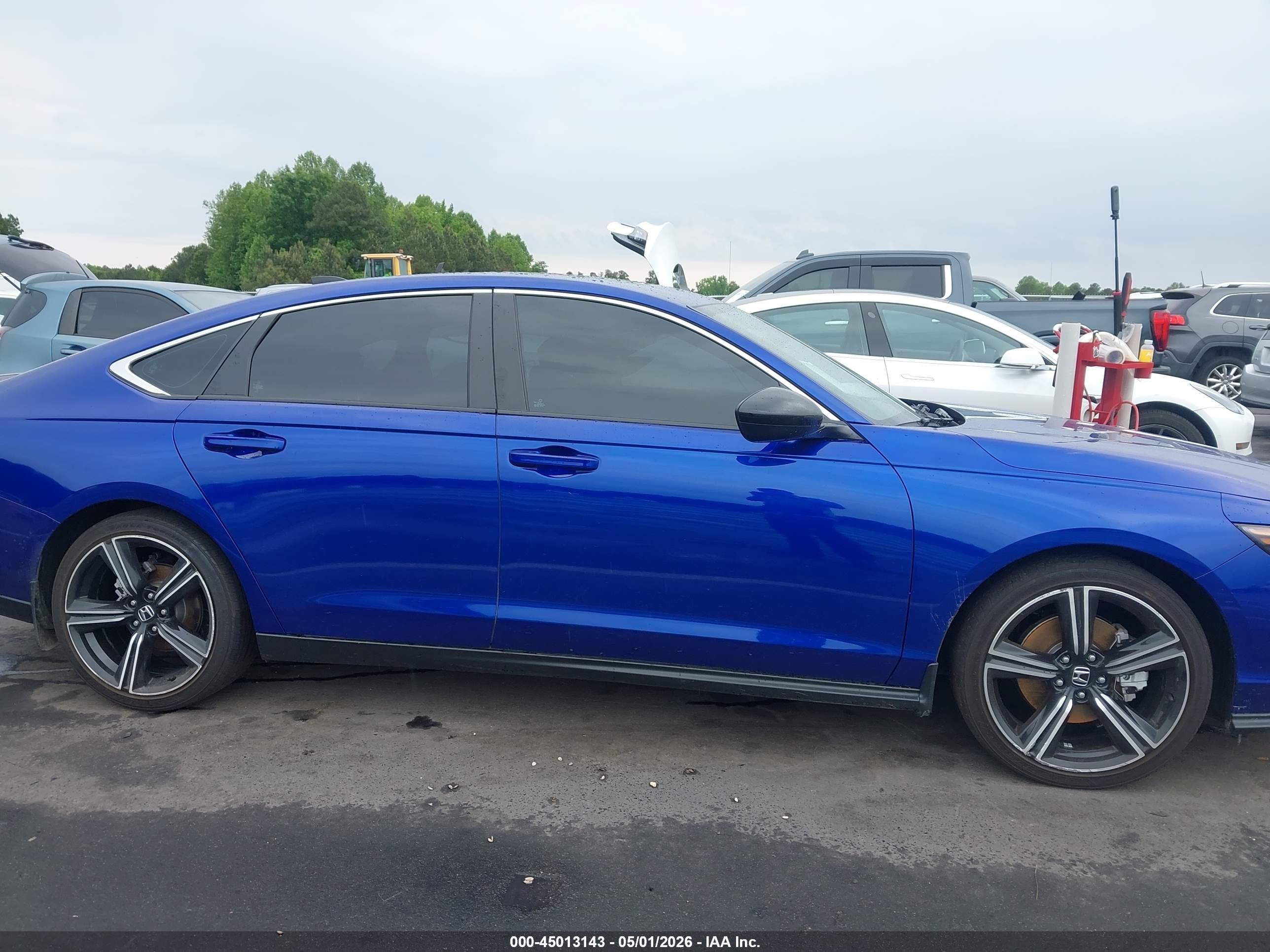 2025 Honda Accord Hybrid Sport Синий vin: 1HGCY2F50SA038296