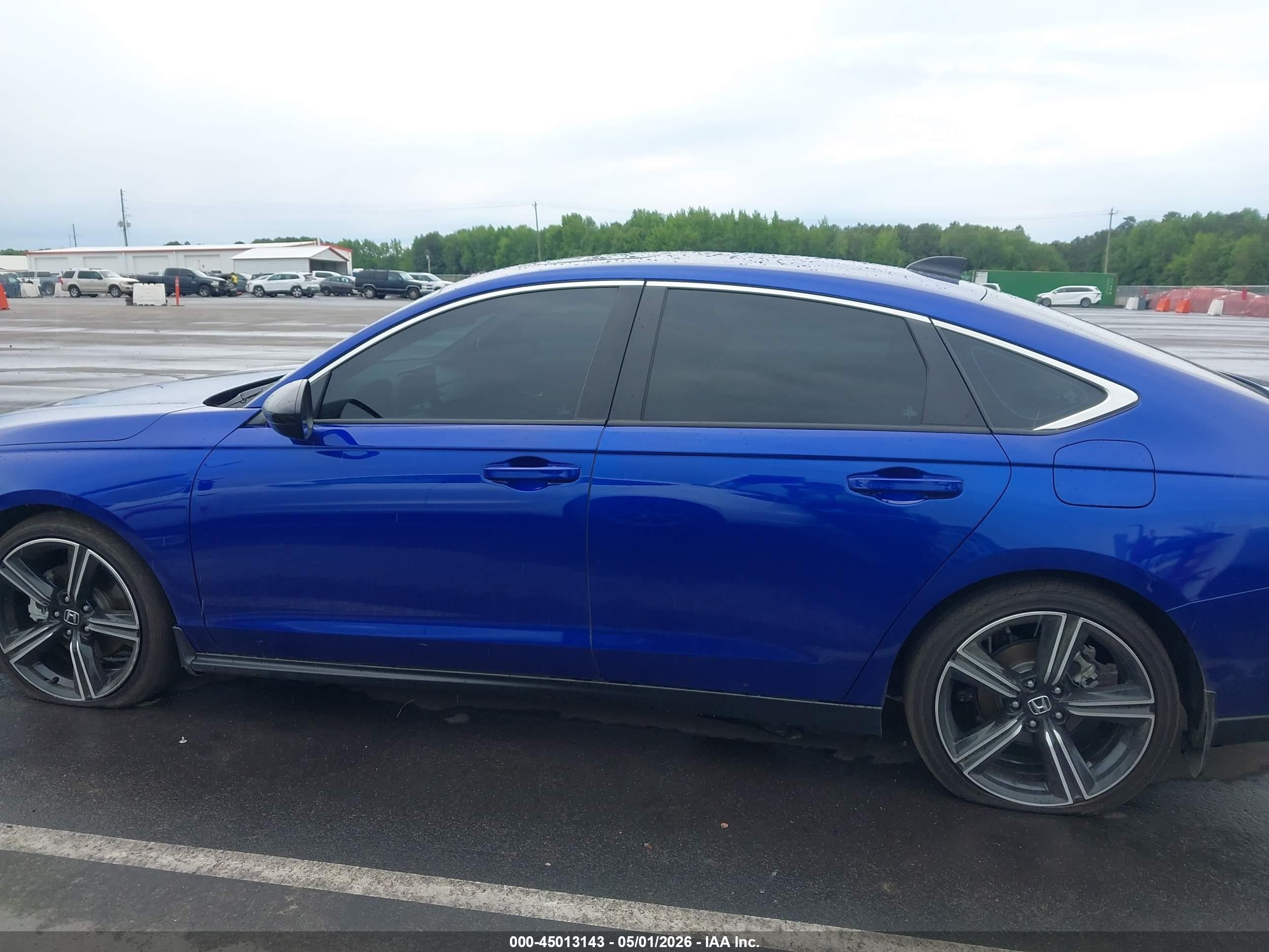 2025 Honda Accord Hybrid Sport Синий vin: 1HGCY2F50SA038296