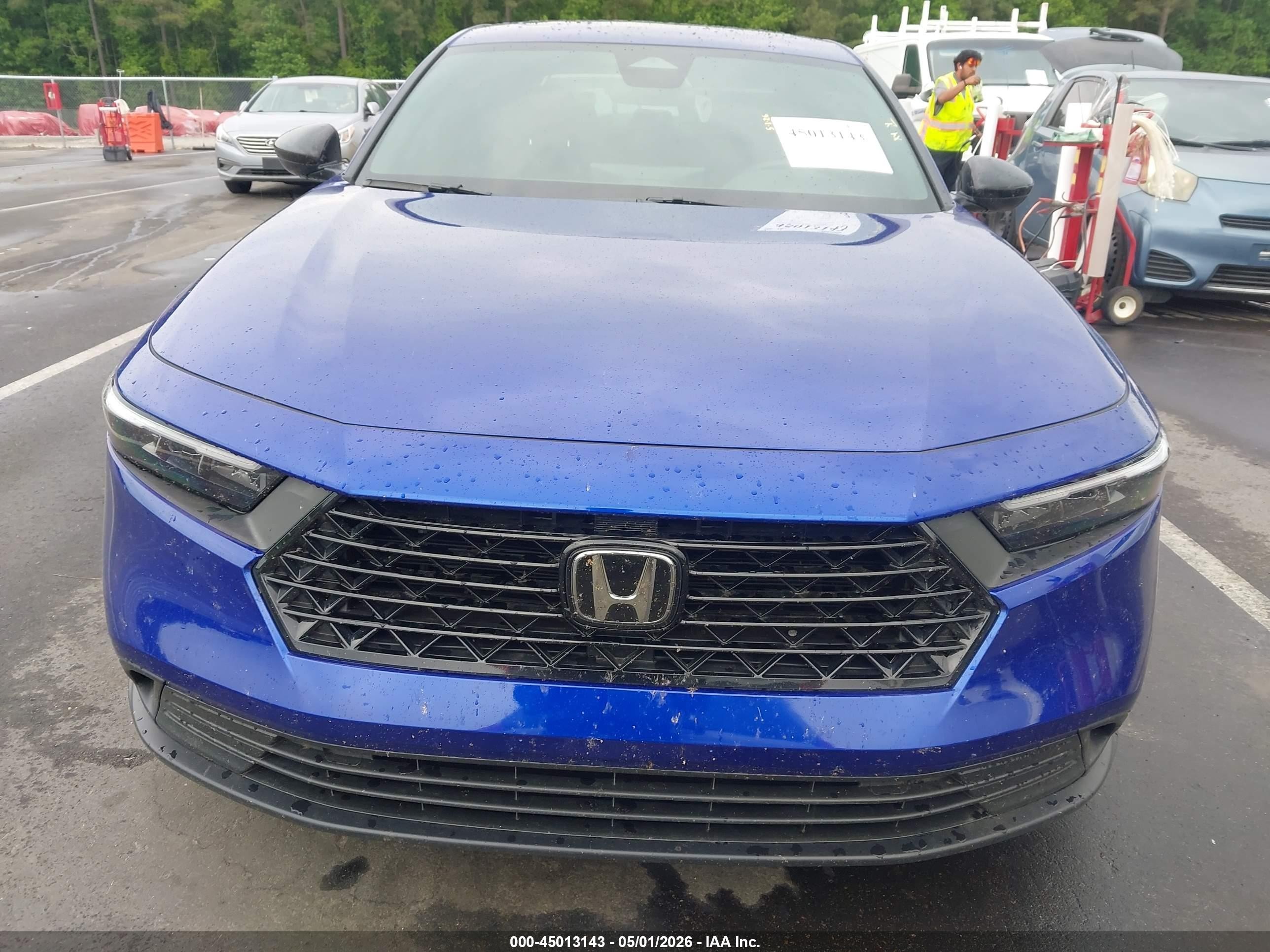 2025 Honda Accord Hybrid Sport Синий vin: 1HGCY2F50SA038296