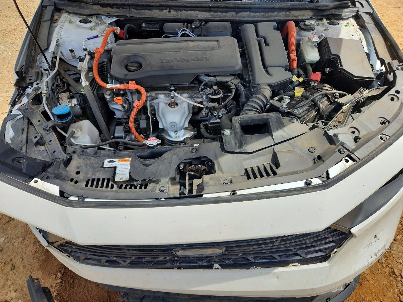 2024 Honda Accord Hybrid Sport White vin: 1HGCY2F51RA008122