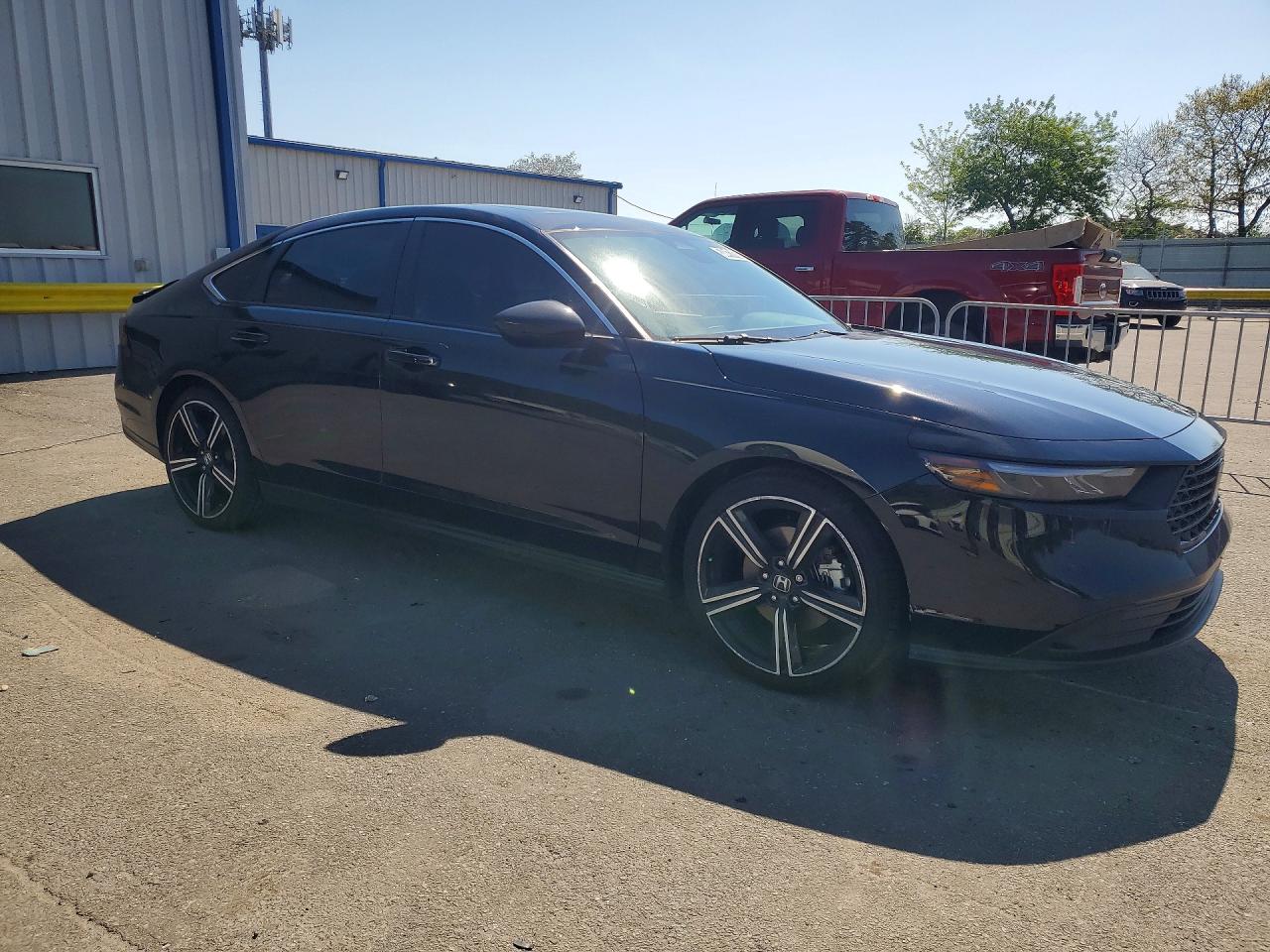 2025 Honda Accord Hybrid Sport Черный vin: 1HGCY2F51SA067712