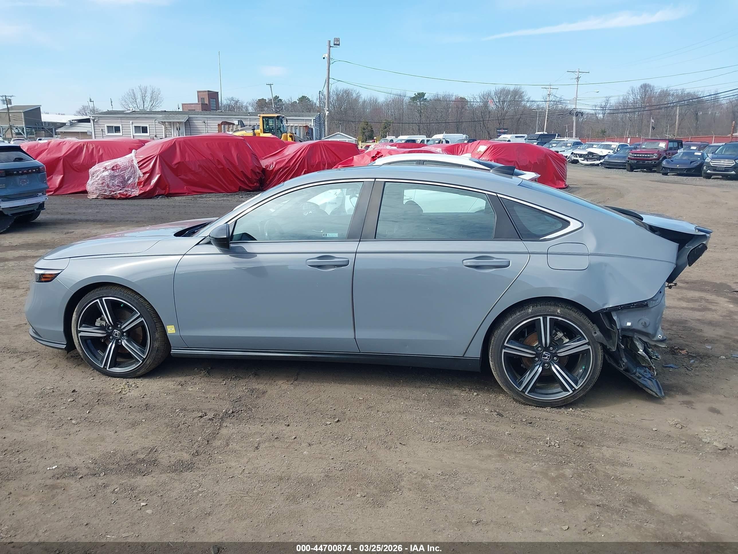 2023 Honda Accord Hybrid Sport Gray vin: 1HGCY2F52PA011043