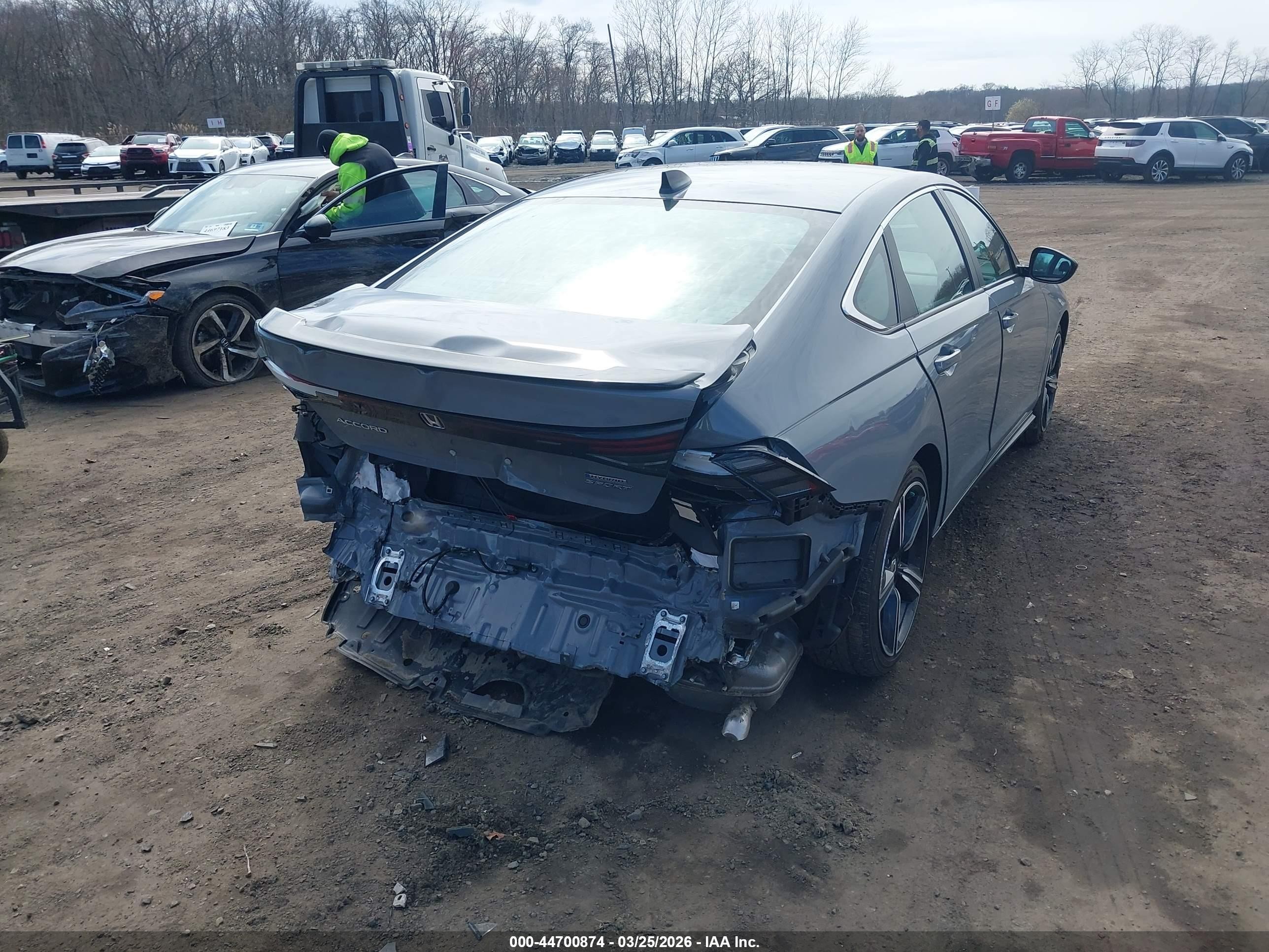 2023 Honda Accord Hybrid Sport Gray vin: 1HGCY2F52PA011043