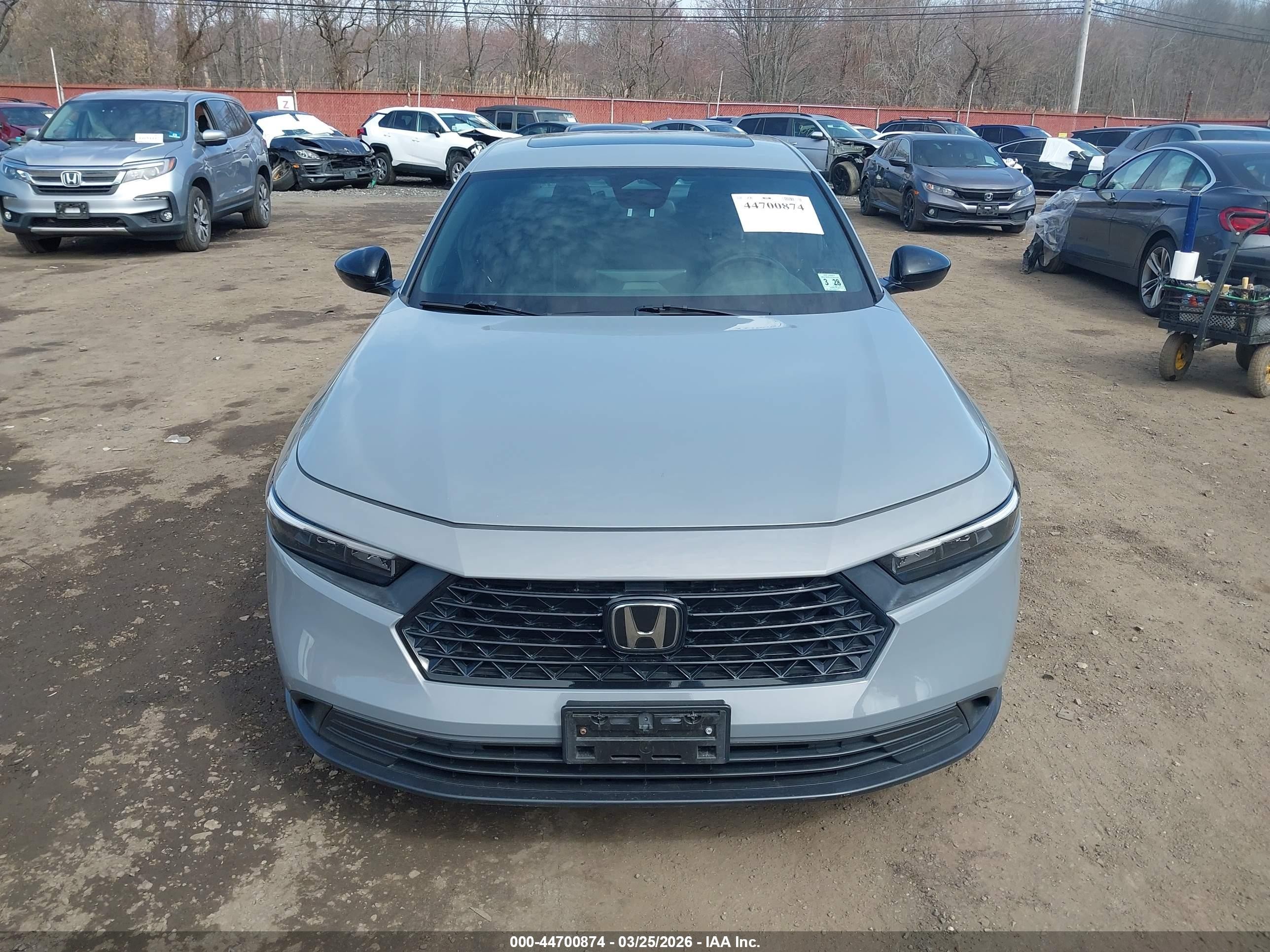 2023 Honda Accord Hybrid Sport Gray vin: 1HGCY2F52PA011043