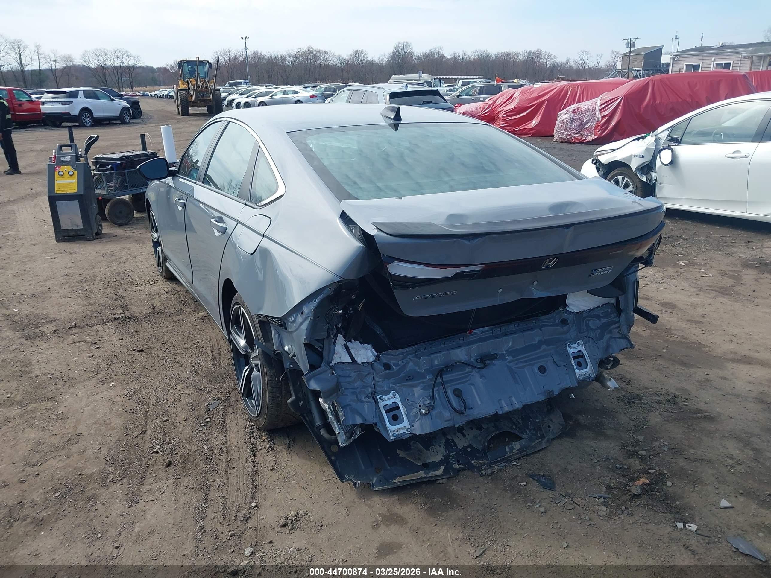 2023 Honda Accord Hybrid Sport Gray vin: 1HGCY2F52PA011043