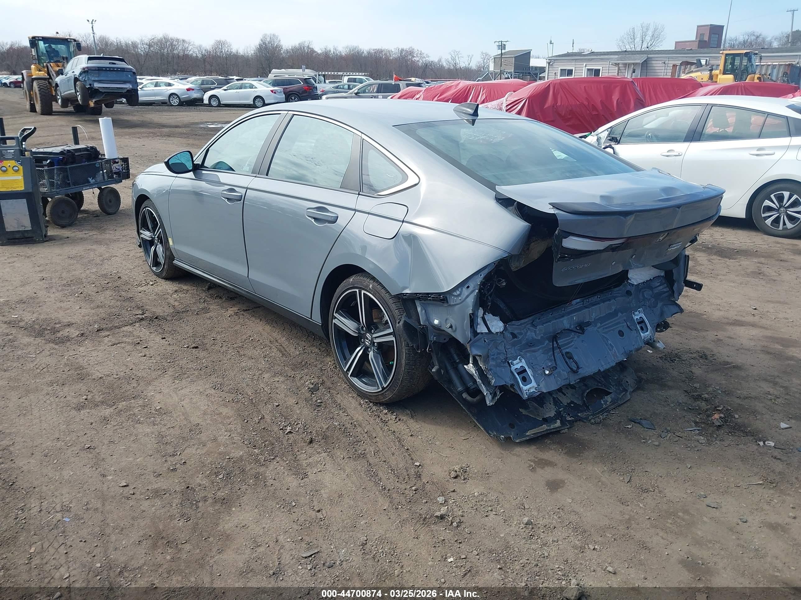 2023 Honda Accord Hybrid Sport Gray vin: 1HGCY2F52PA011043
