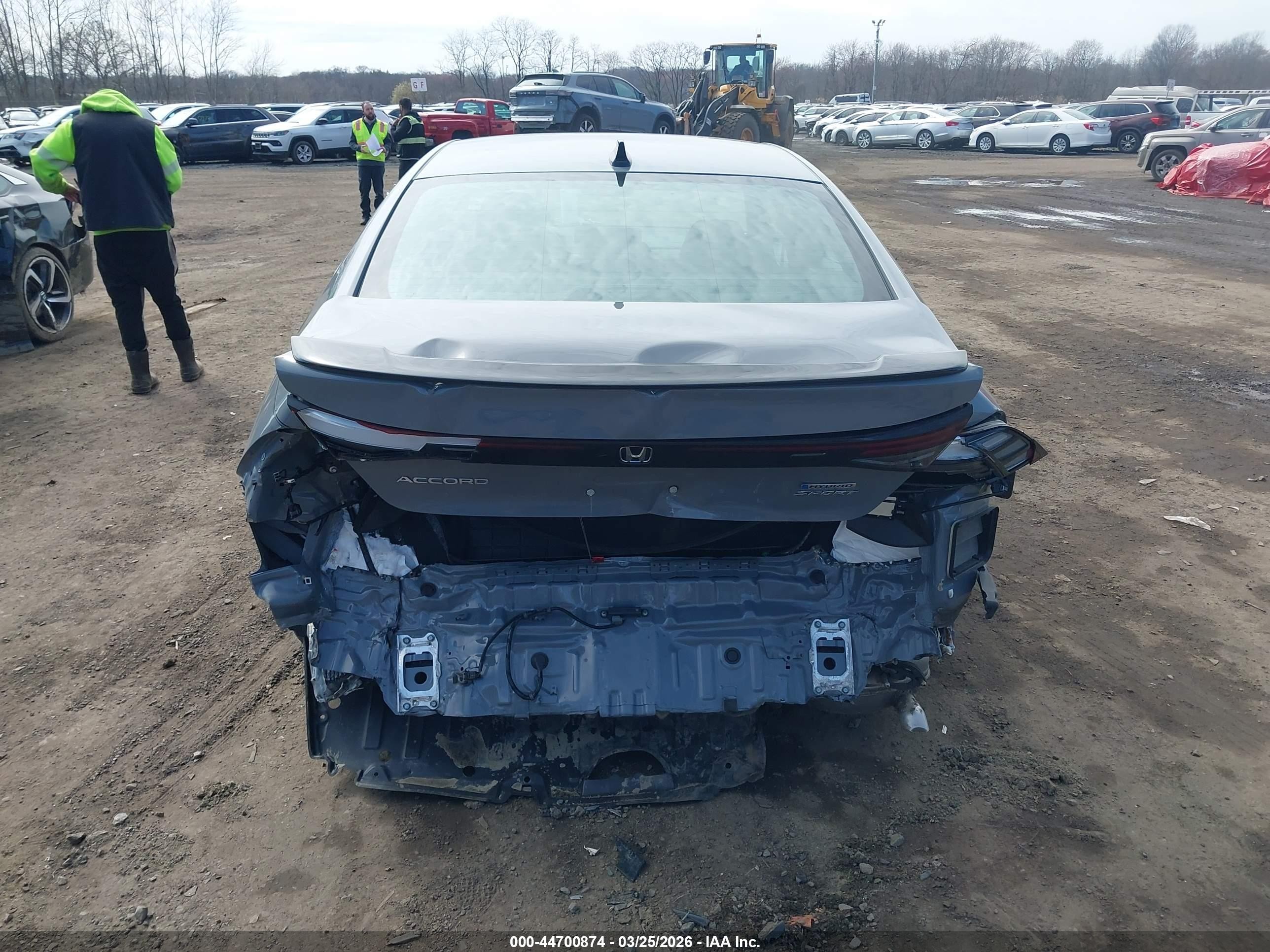 2023 Honda Accord Hybrid Sport Gray vin: 1HGCY2F52PA011043