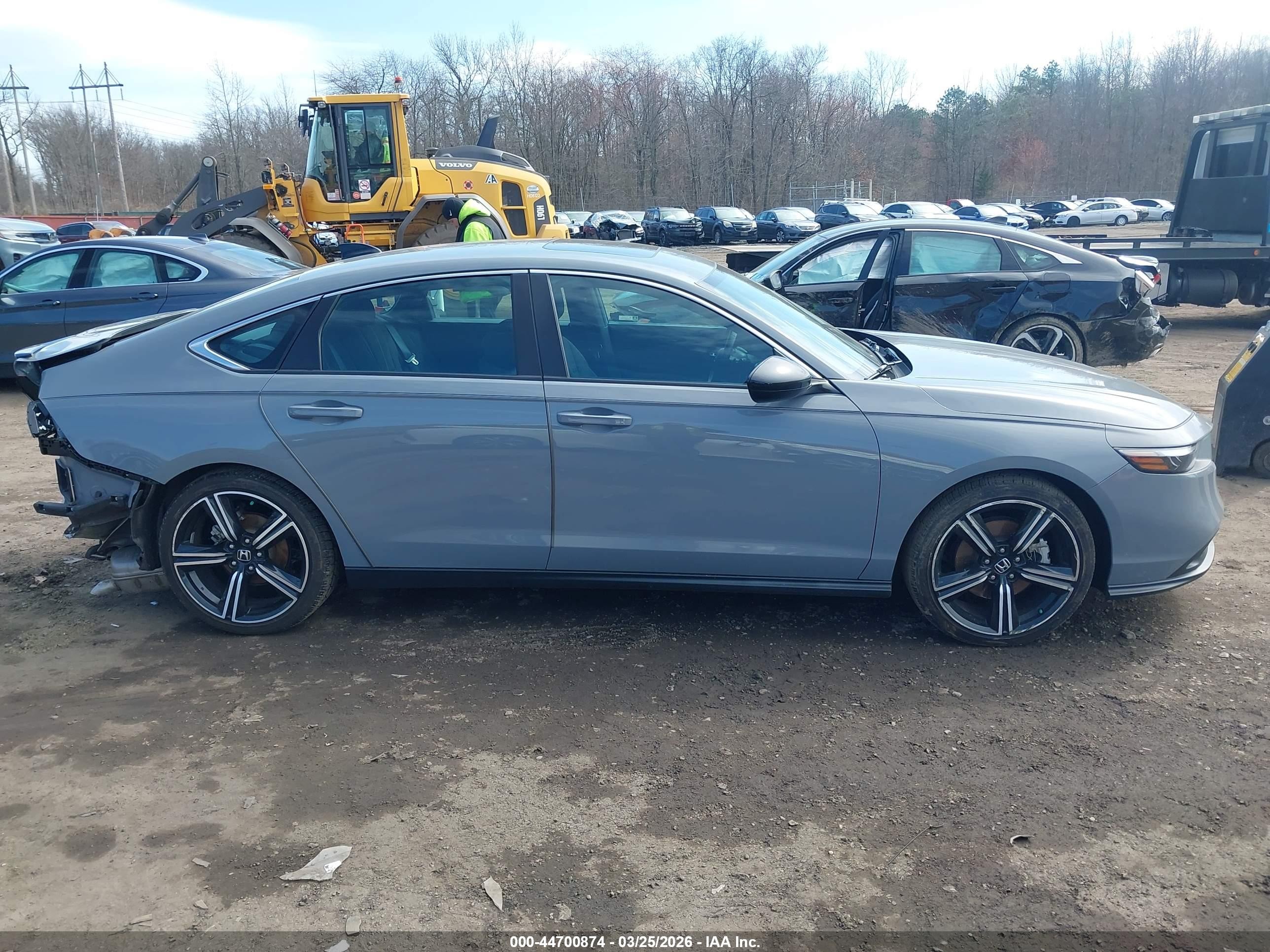 2023 Honda Accord Hybrid Sport Gray vin: 1HGCY2F52PA011043