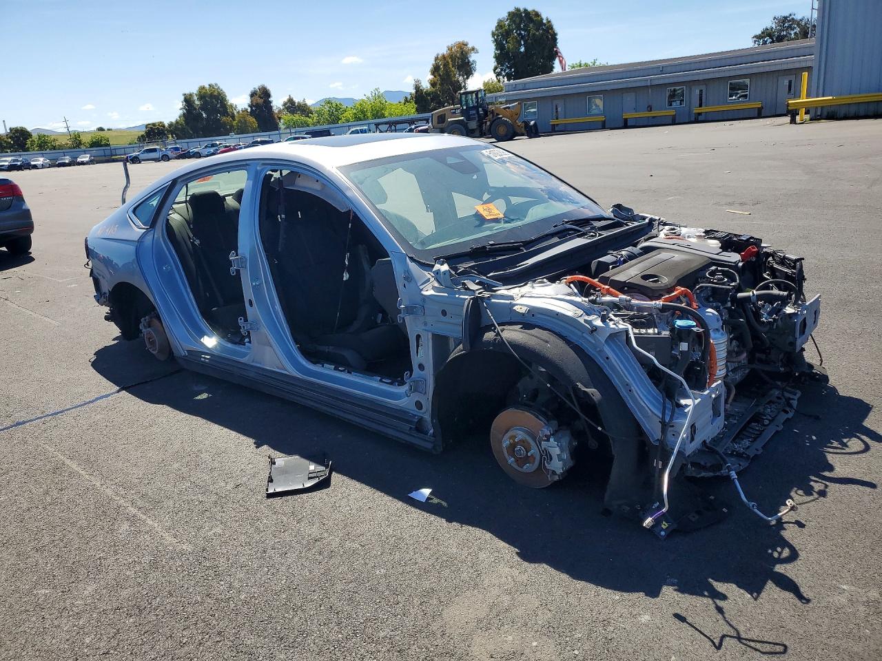 2023 Honda Accord Hybrid Sport Silver vin: 1HGCY2F52PA041546