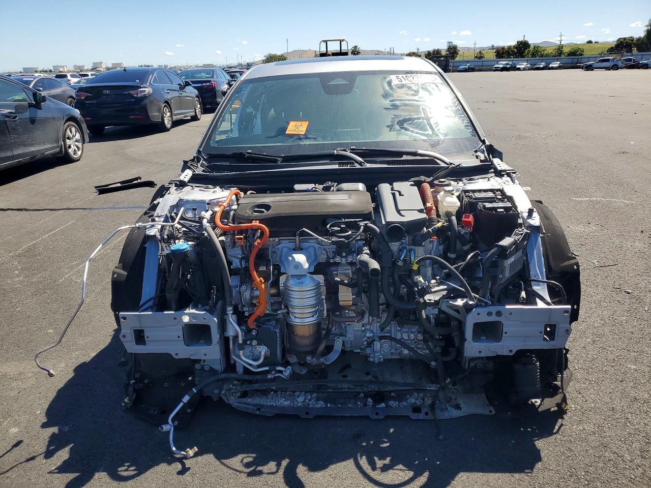 2023 Honda Accord Hybrid Sport Silver vin: 1HGCY2F52PA041546