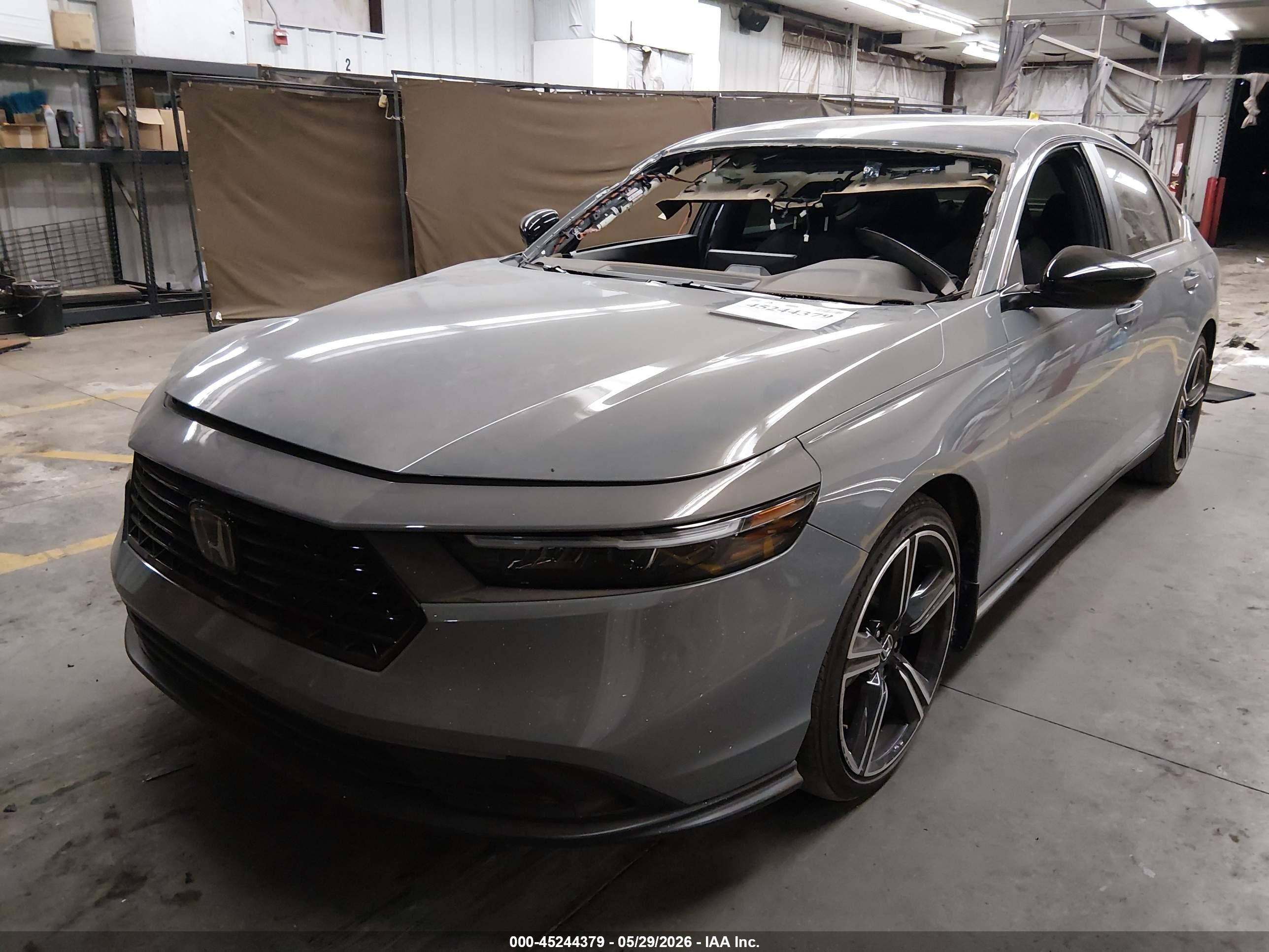 2024 Honda Accord Hybrid Sport Light Blue vin: 1HGCY2F52RA095383