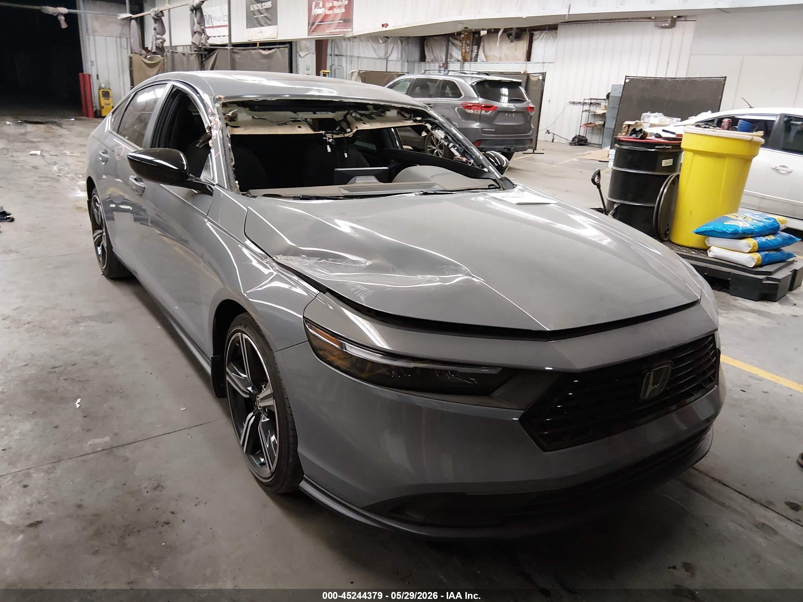 2024 Honda Accord Hybrid Sport Light Blue vin: 1HGCY2F52RA095383