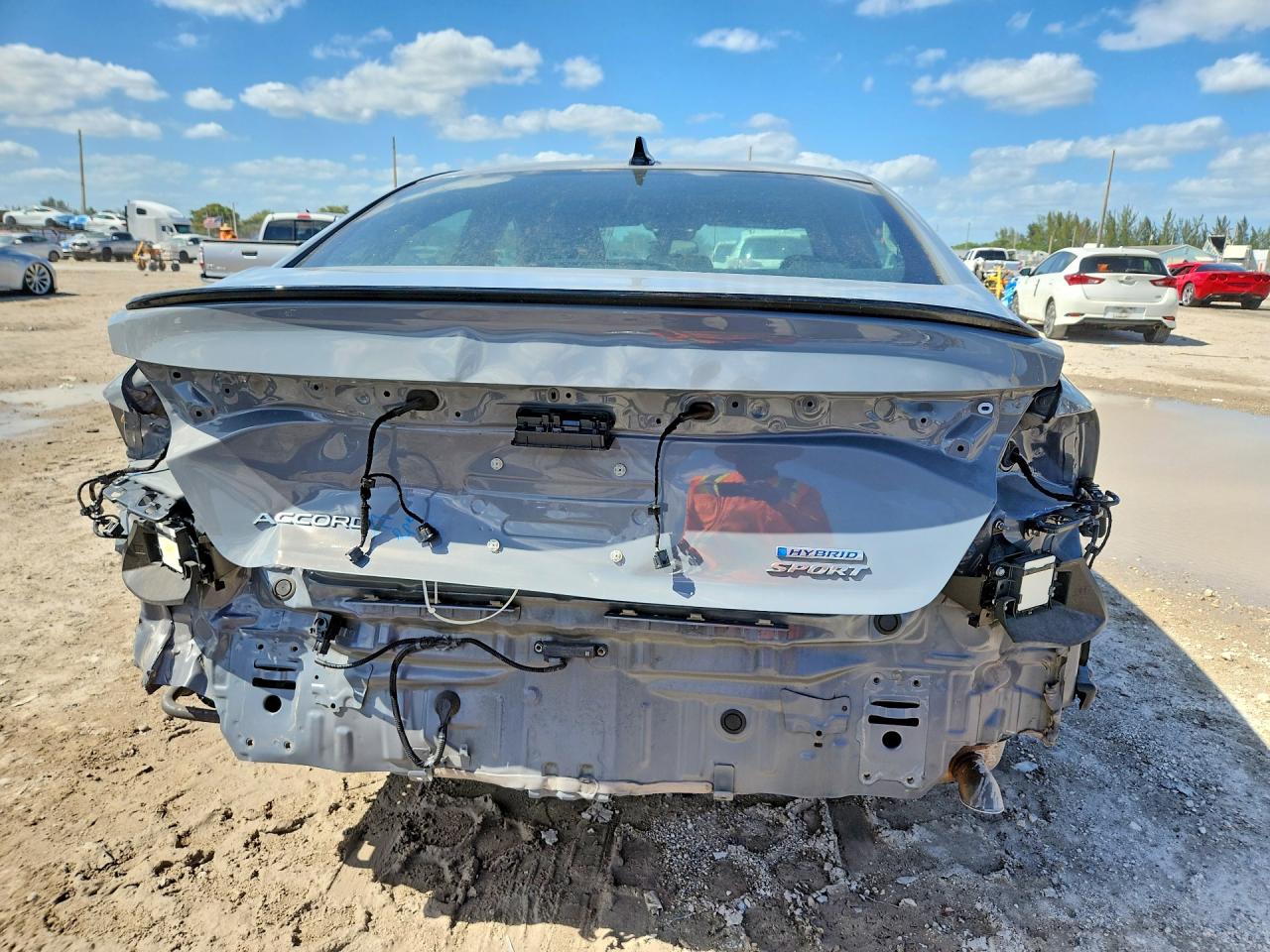 2023 Honda Accord Hybrid Sport Gray vin: 1HGCY2F53PA000830
