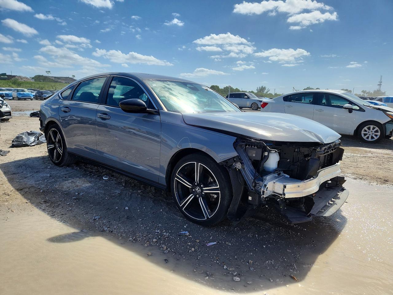 2023 Honda Accord Hybrid Sport Gray vin: 1HGCY2F53PA000830