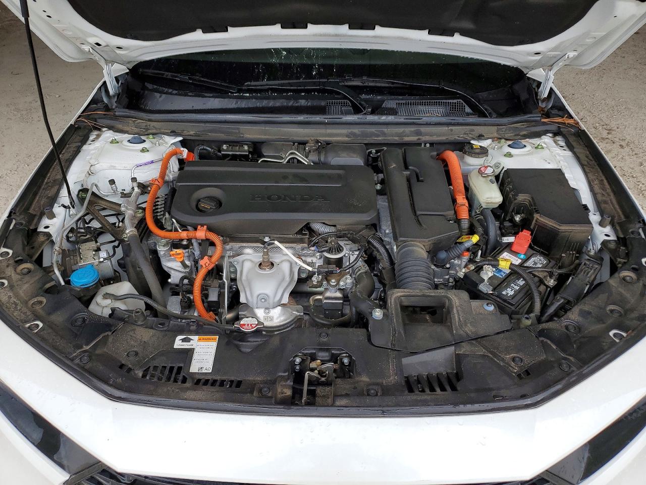 2023 Honda Accord Hybrid Sport White vin: 1HGCY2F54PA055545