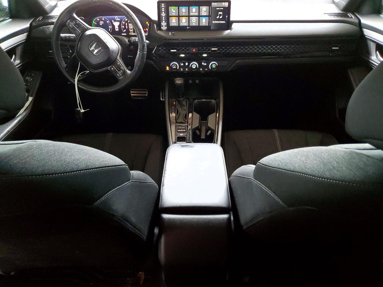 2023 Honda Accord Hybrid Sport White vin: 1HGCY2F54PA055545