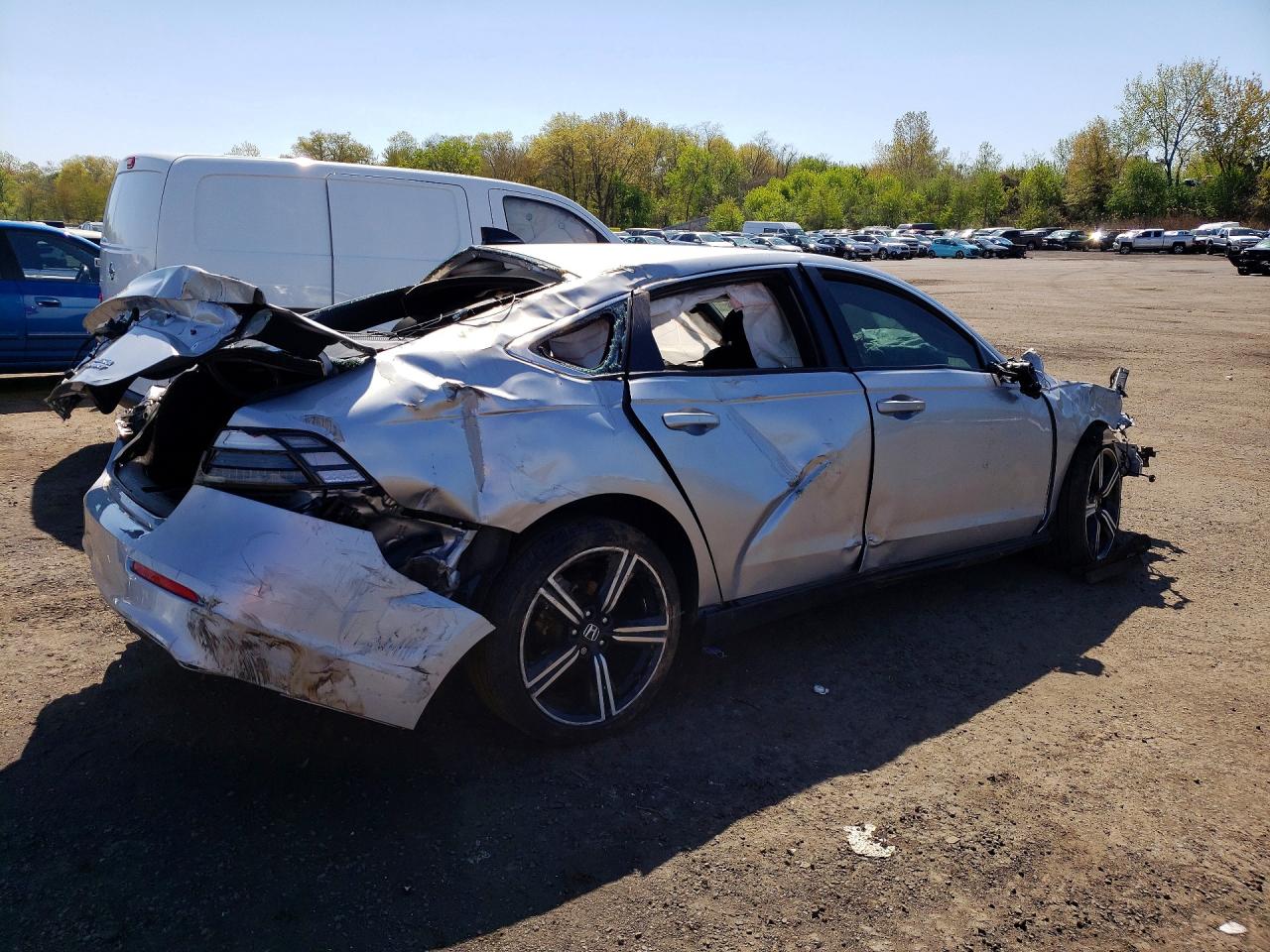 2024 Honda Accord Hybrid Sport Gray vin: 1HGCY2F54RA015176