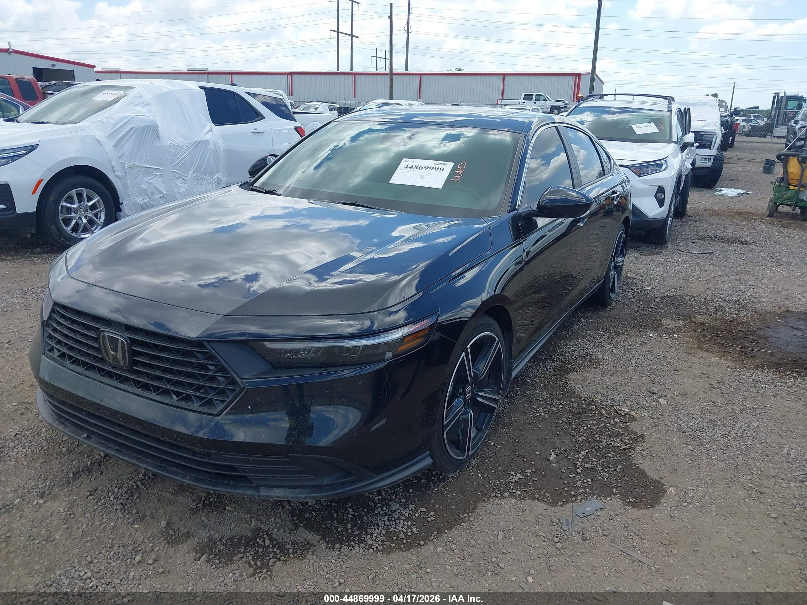 2025 Honda Accord Hybrid Sport Черный vin: 1HGCY2F54SA035661
