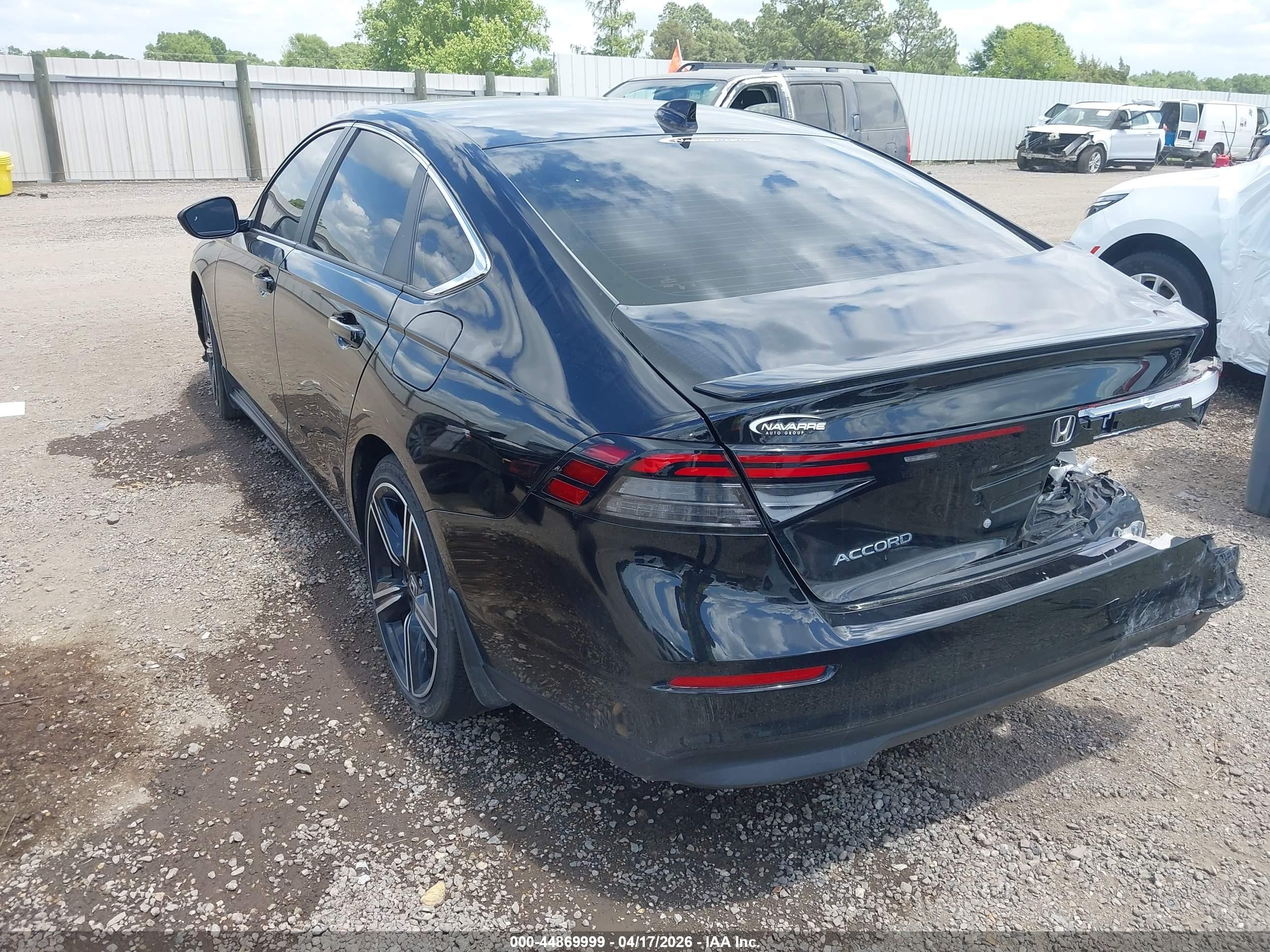 2025 Honda Accord Hybrid Sport Черный vin: 1HGCY2F54SA035661