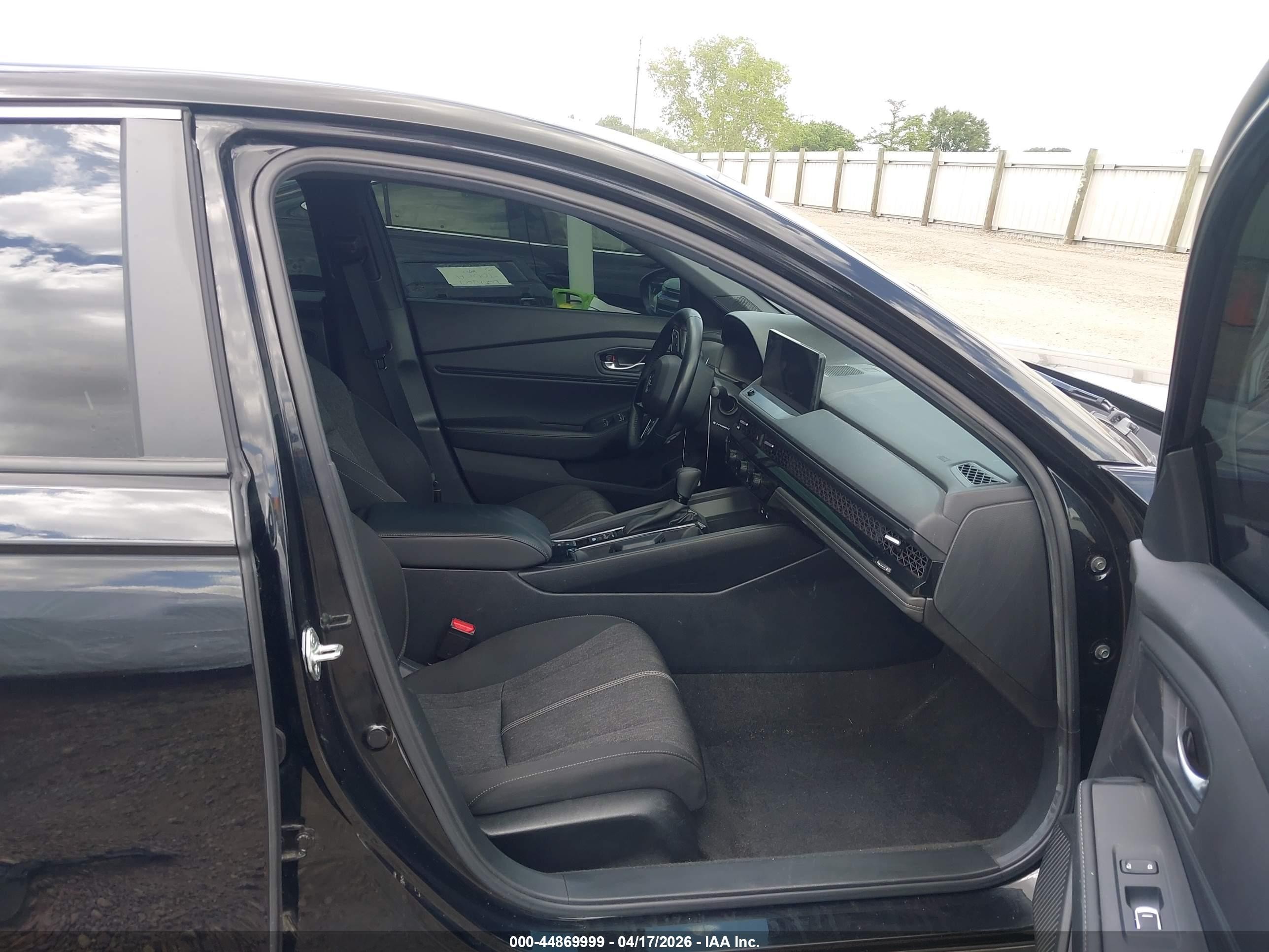 2025 Honda Accord Hybrid Sport Черный vin: 1HGCY2F54SA035661