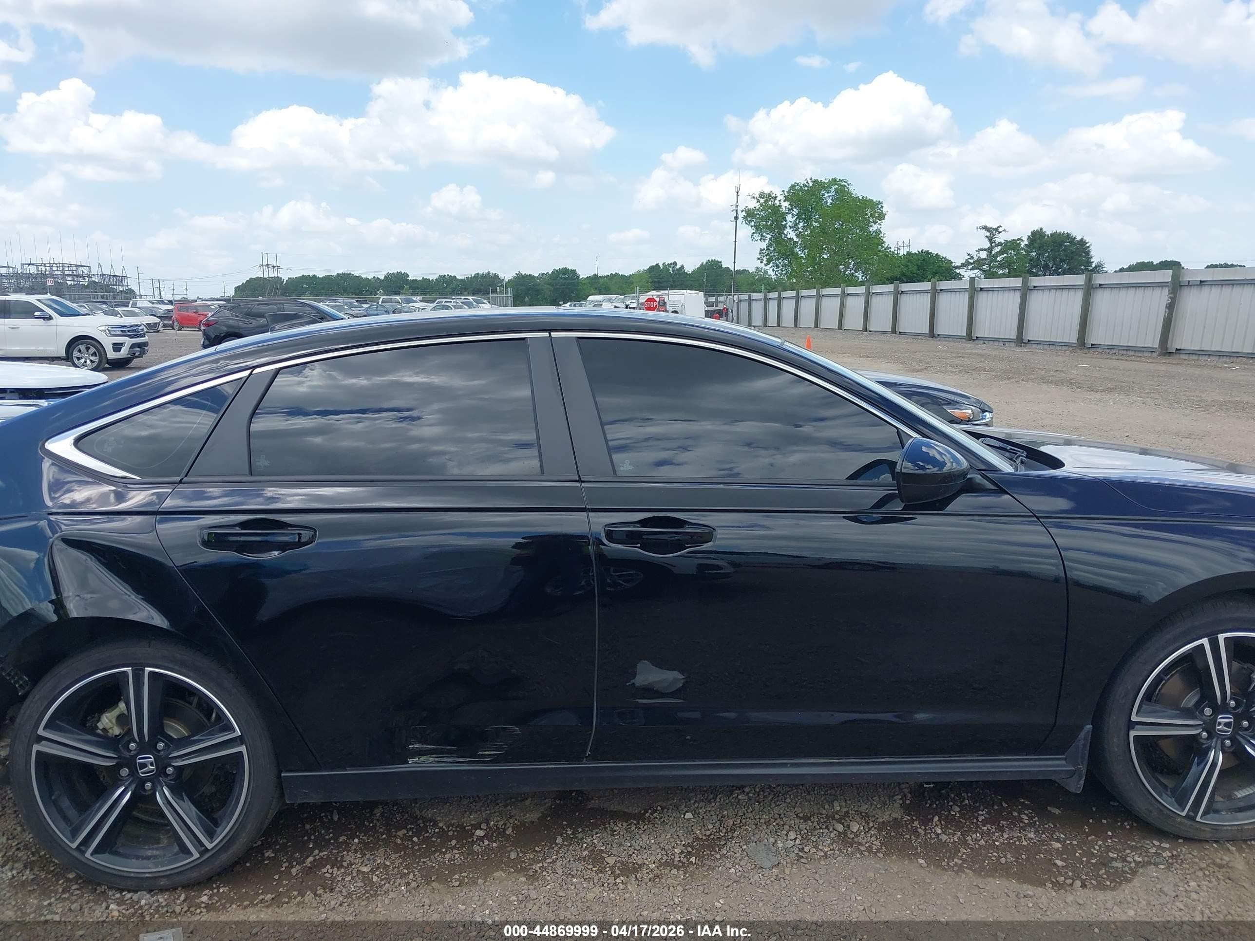 2025 Honda Accord Hybrid Sport Черный vin: 1HGCY2F54SA035661