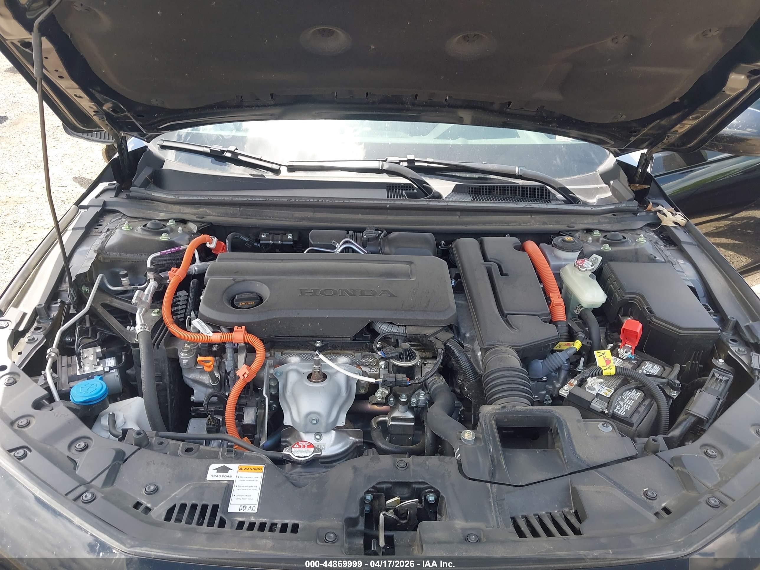 2025 Honda Accord Hybrid Sport Черный vin: 1HGCY2F54SA035661