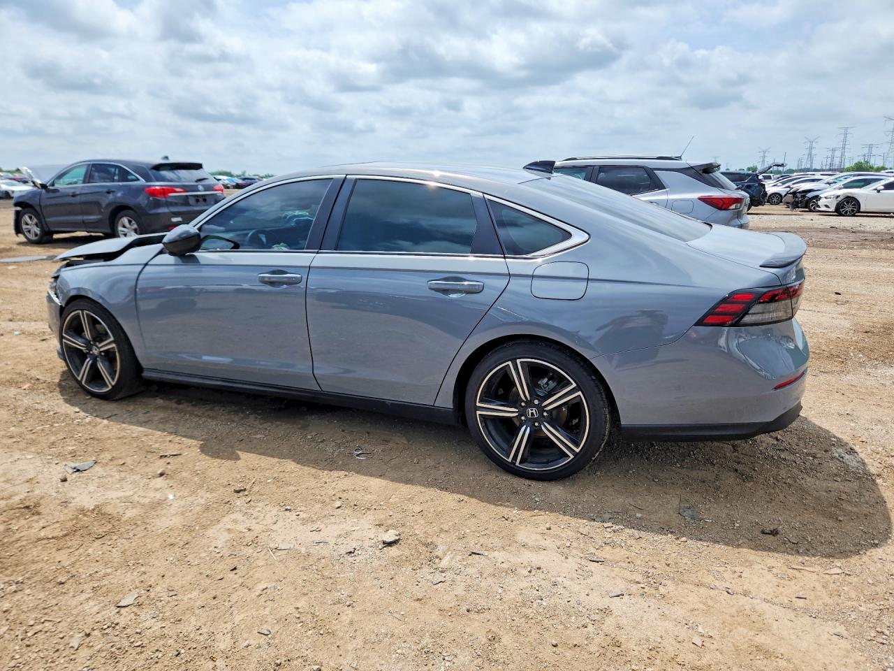 2025 Honda Accord Hybrid Sport Gray vin: 1HGCY2F54SA097299