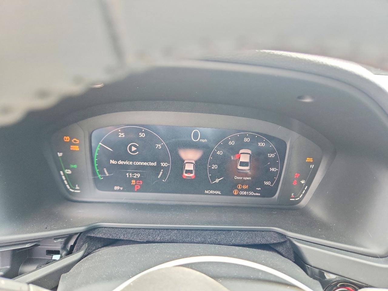 2025 Honda Accord Hybrid Sport Gray vin: 1HGCY2F54SA097299